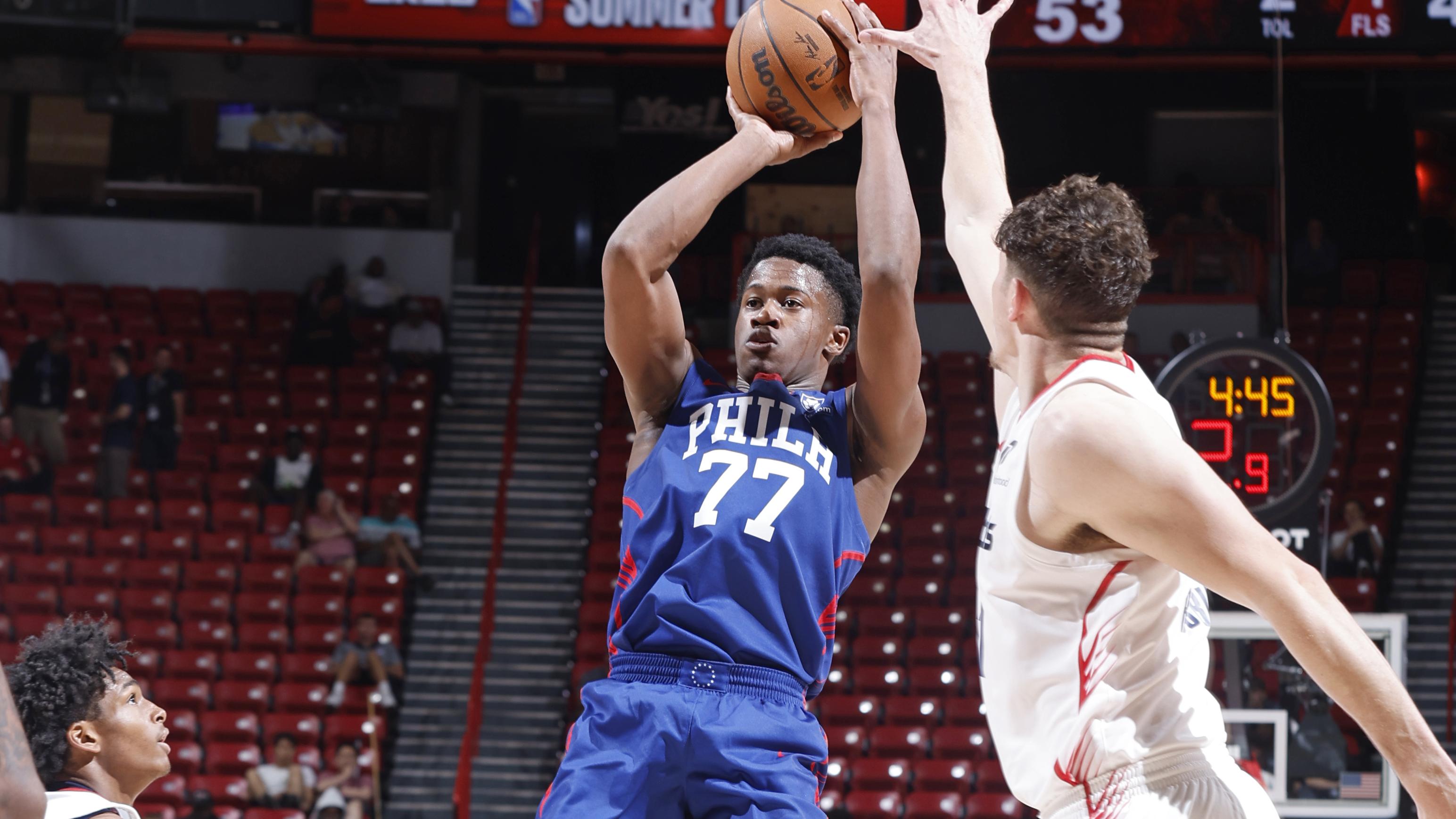 2025 NBA Summer League - Philadelphia 76ers v Washington Wizards
