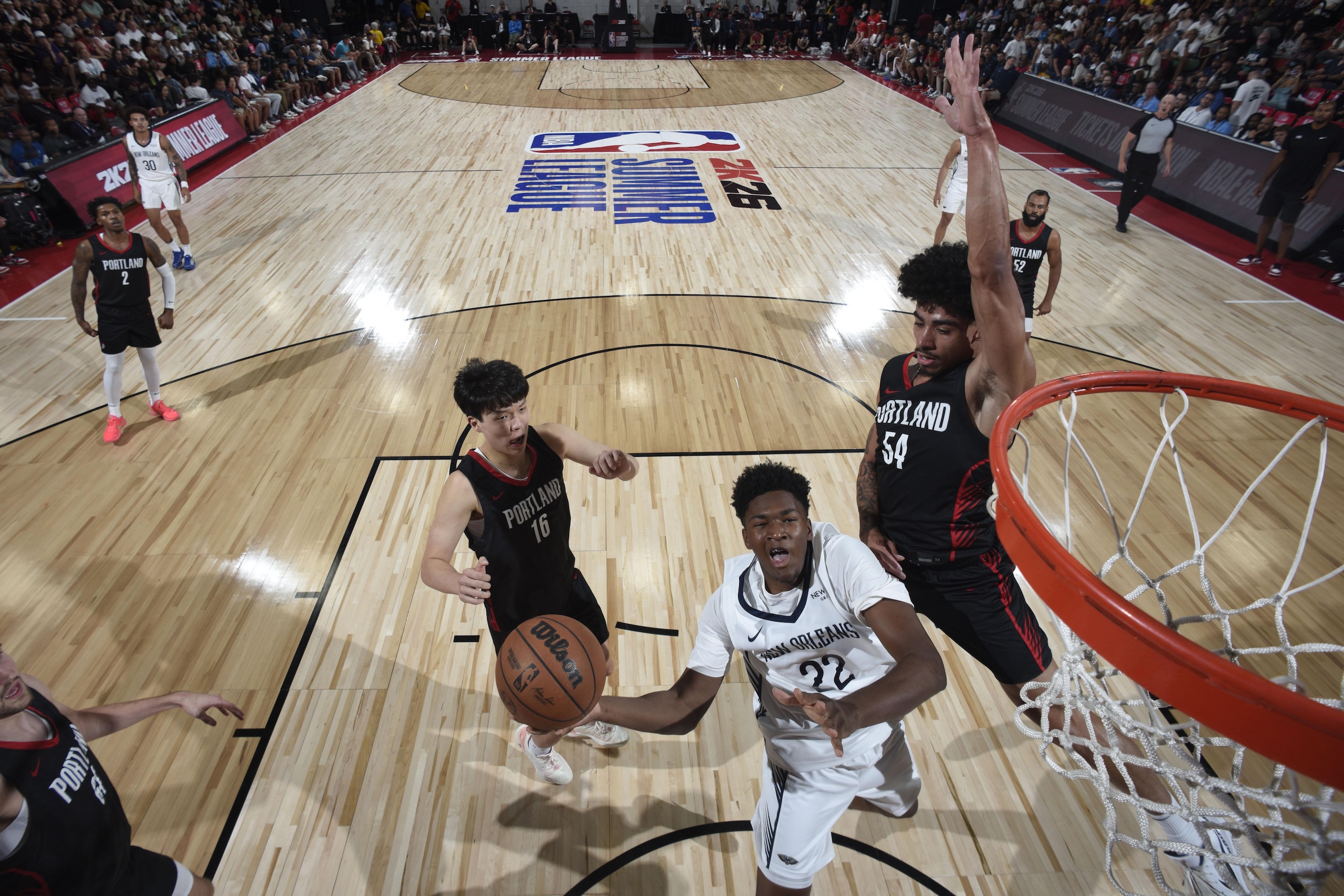 2025 NBA Summer League - Portland Trail Blazers v New Orleans Pelicans