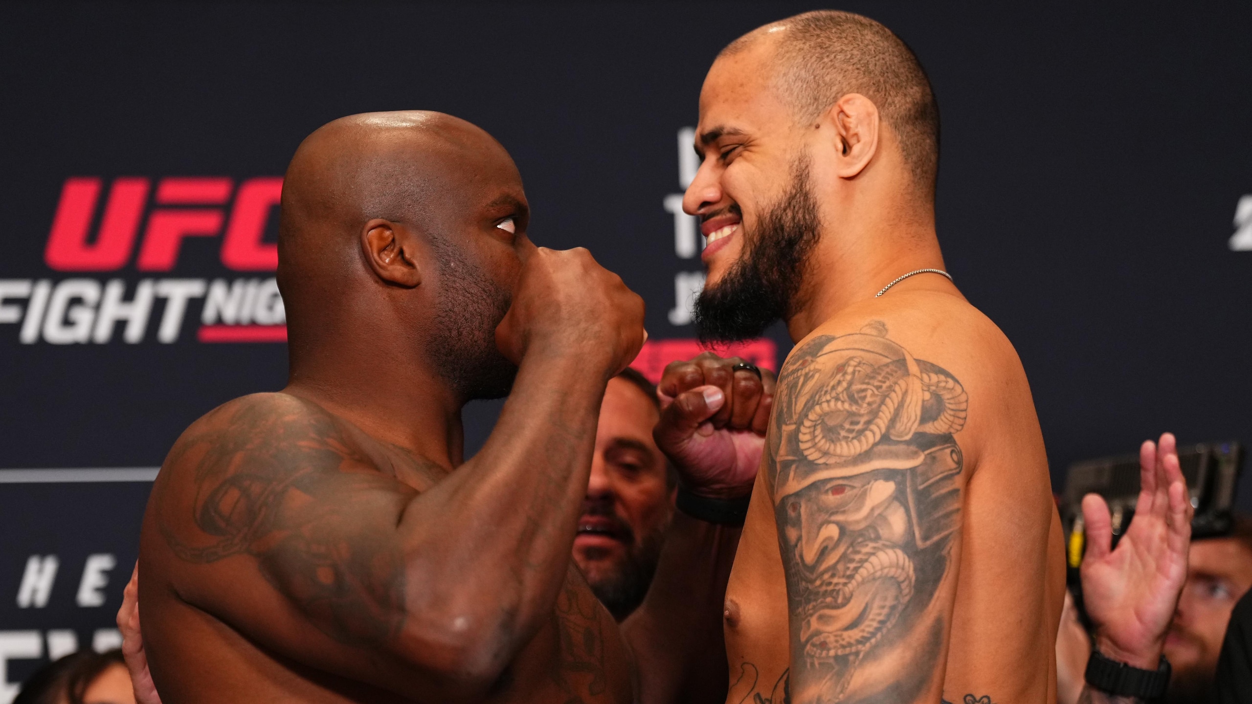 UFC Fight Night: Lewis v Teixeira Weigh-In UFC Fight Night: Lewis v Teixeira Weigh-In