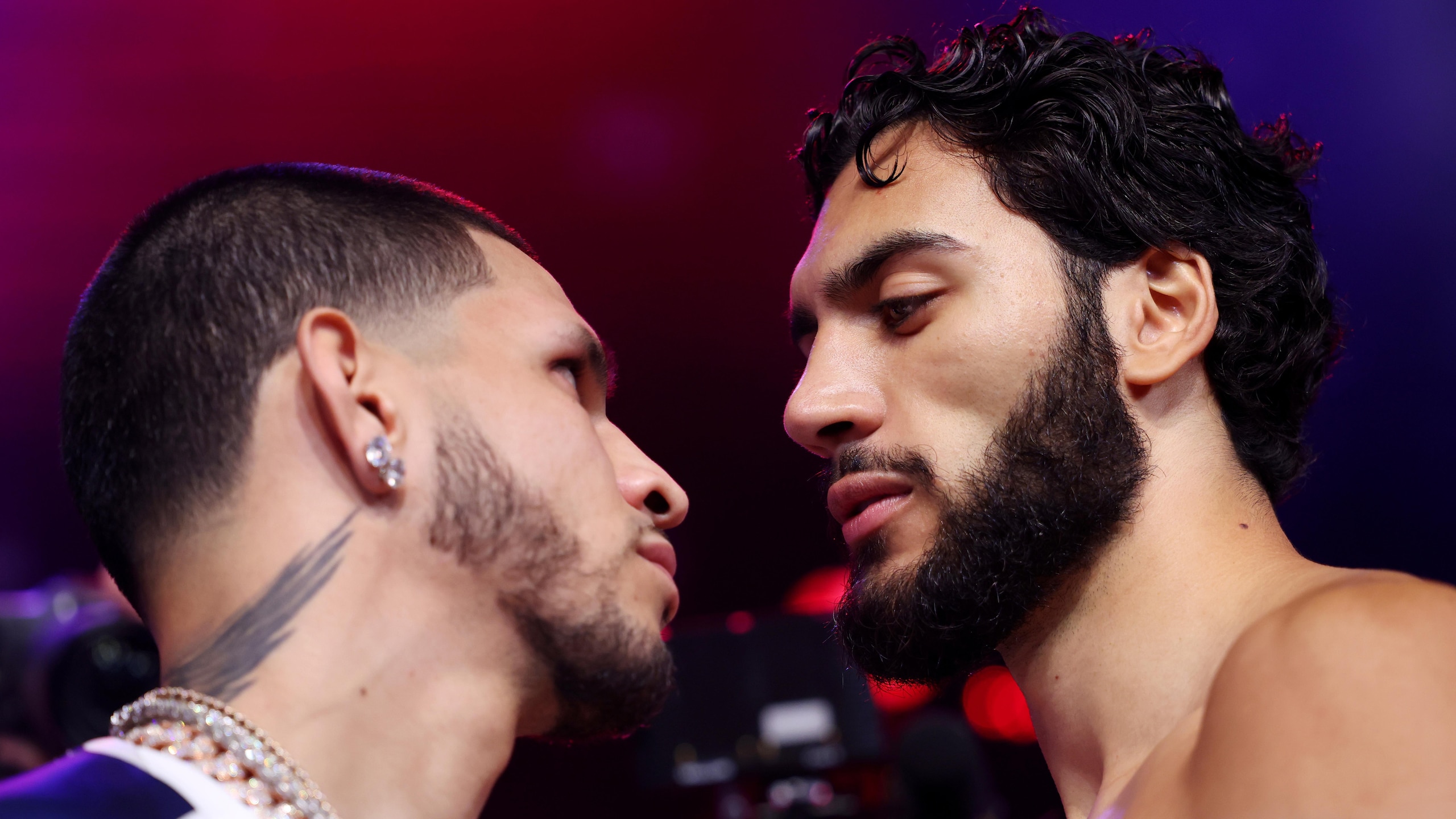 The Ring III: William Zepeda v Shakur Stevenson - Weigh-in