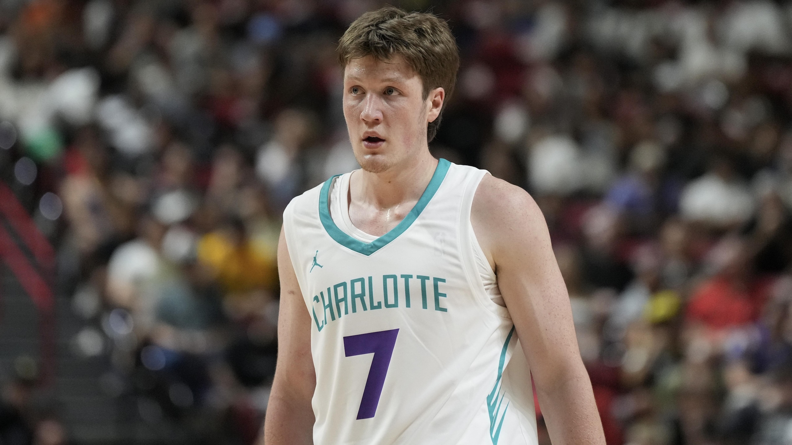 2025 NBA Summer League - Utah Jazz v Charlotte Hornets