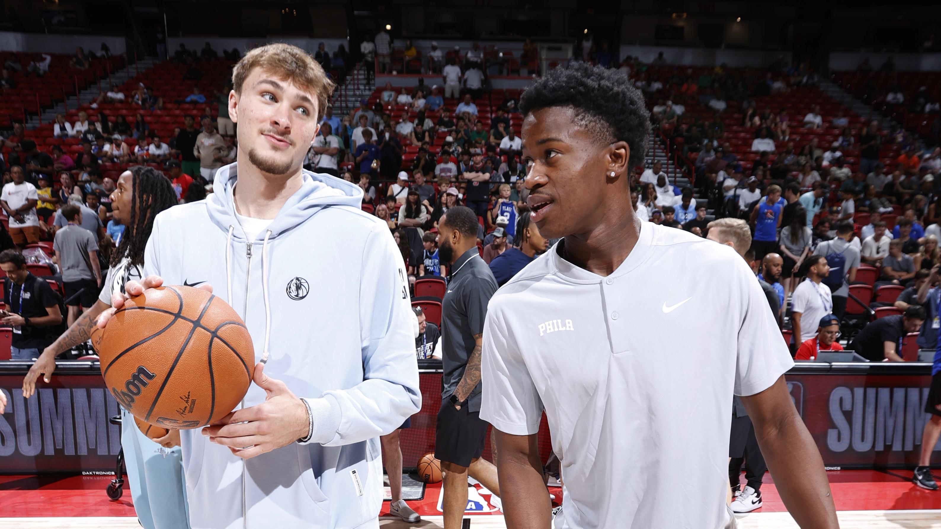 VJ Edgecombe Says Viral Video with Cooper Flagg Stemmed from Stepover, ‘All Love’