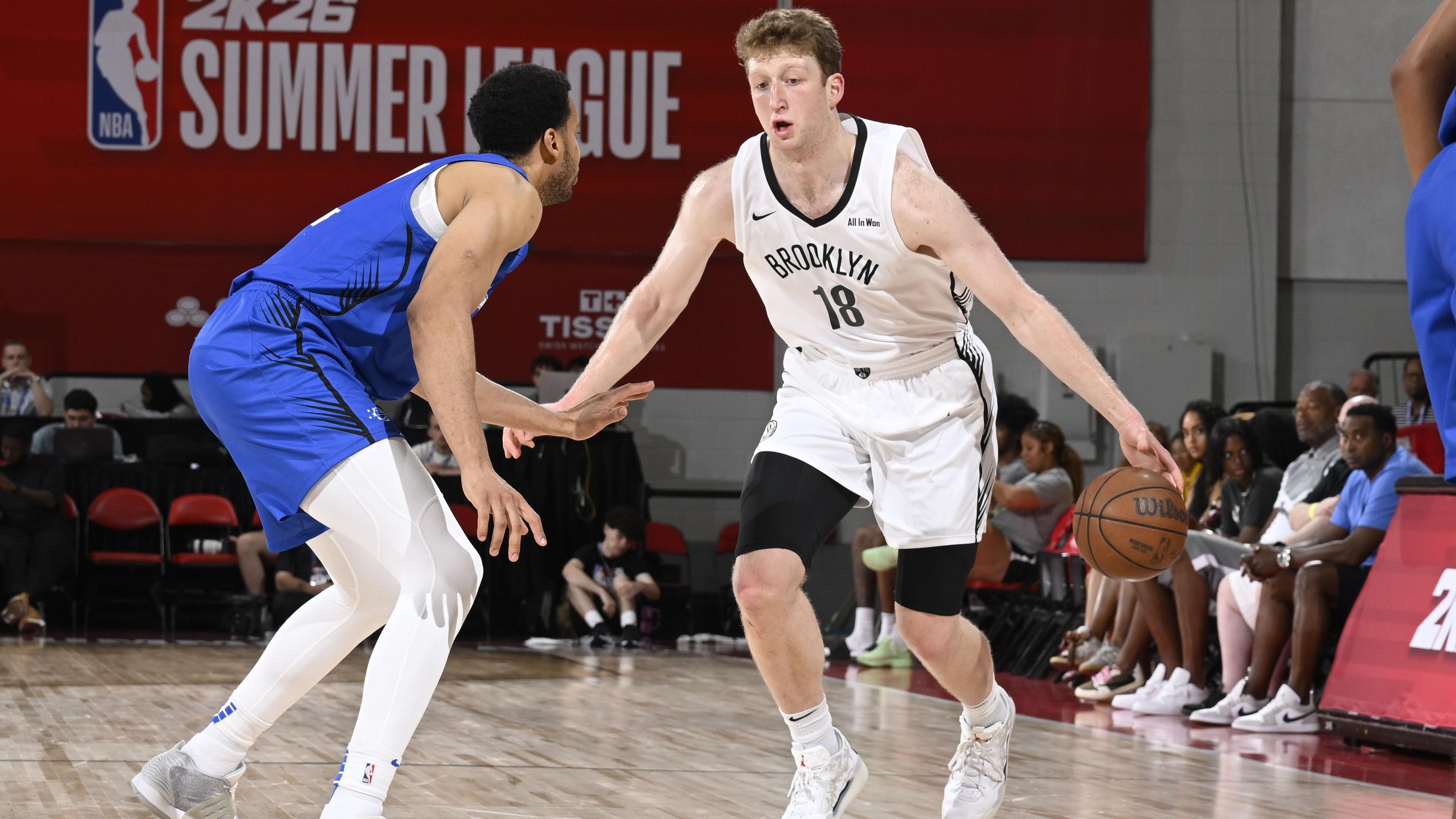 2025 NBA Summer League - Orlando Magic v Brooklyn Nets
