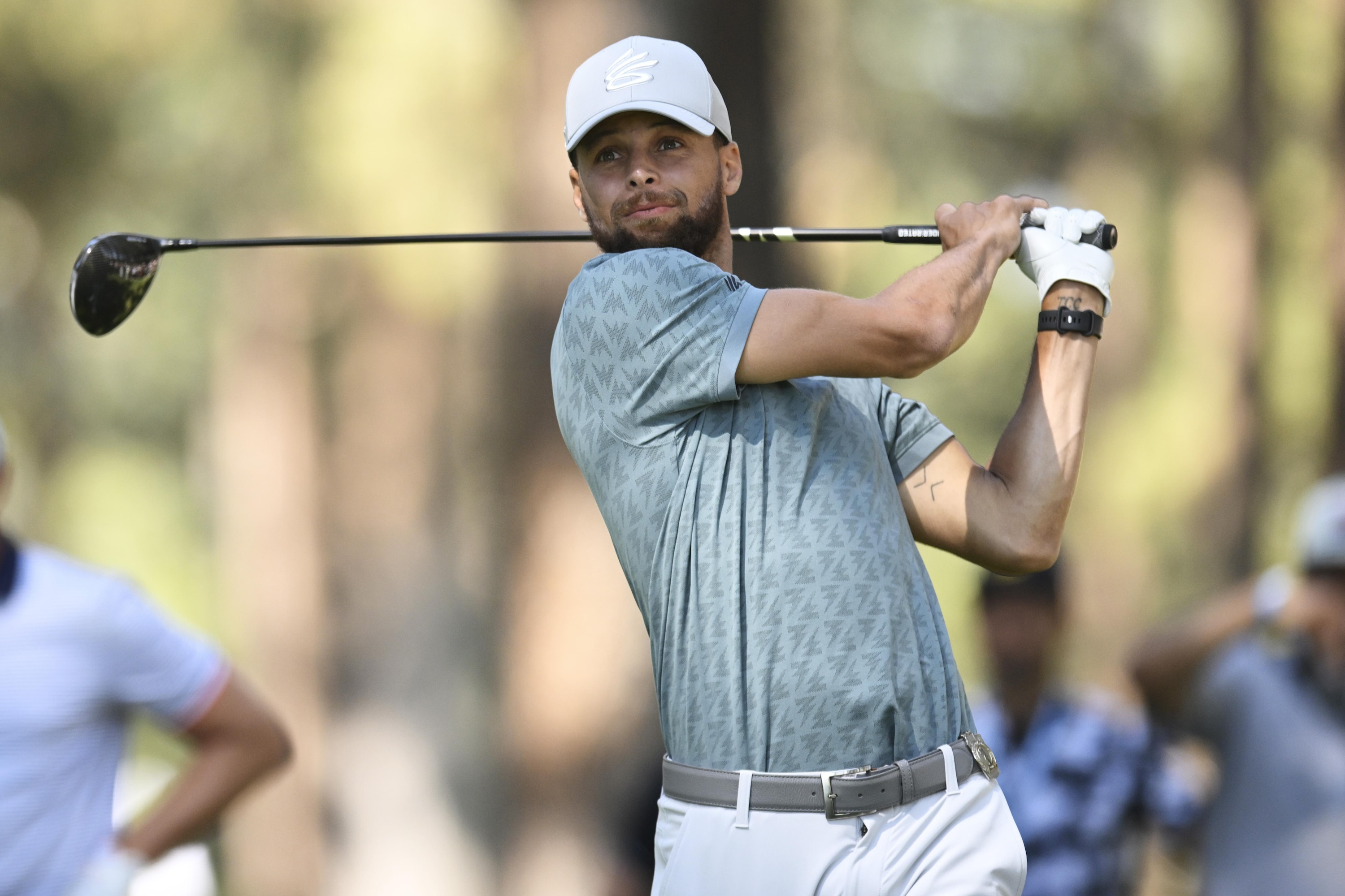 Steph Curry T-9 After American Century 2nd Round, Ahead of Aaron Rodgers, Travis Kelce
