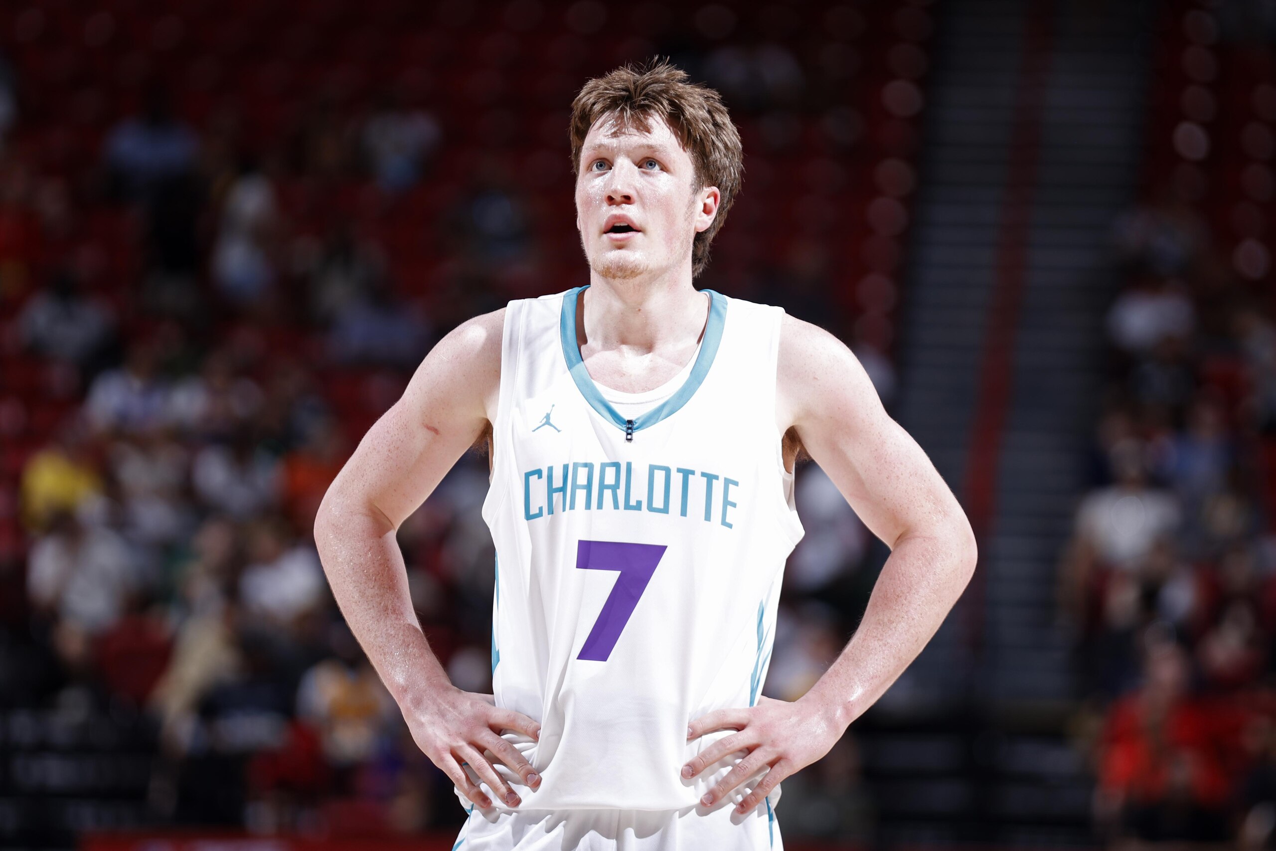 2025 NBA Summer League - San Antonio Spurs v Charlotte Hornets