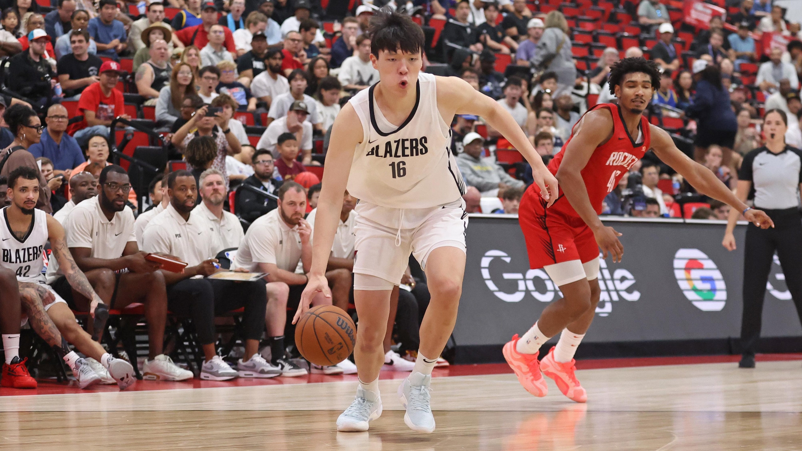 2025 NBA Summer League - Houston Rockets v Portland Trail Blazers 2025 NBA Summer League - Houston Rockets v Portland Trail Blazers