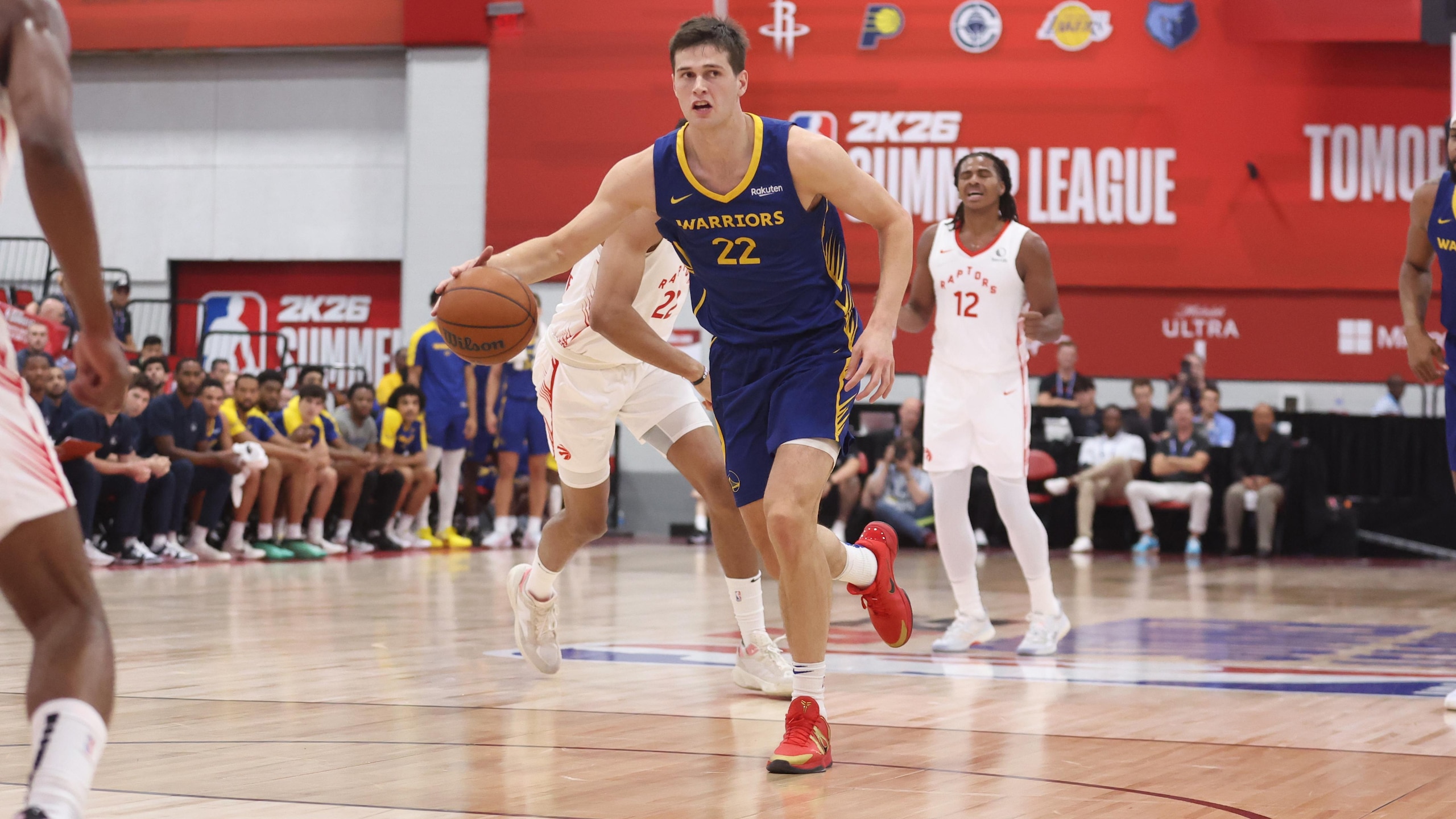 2025 NBA Summer League - Golden State Warriors v Toronto Raptors