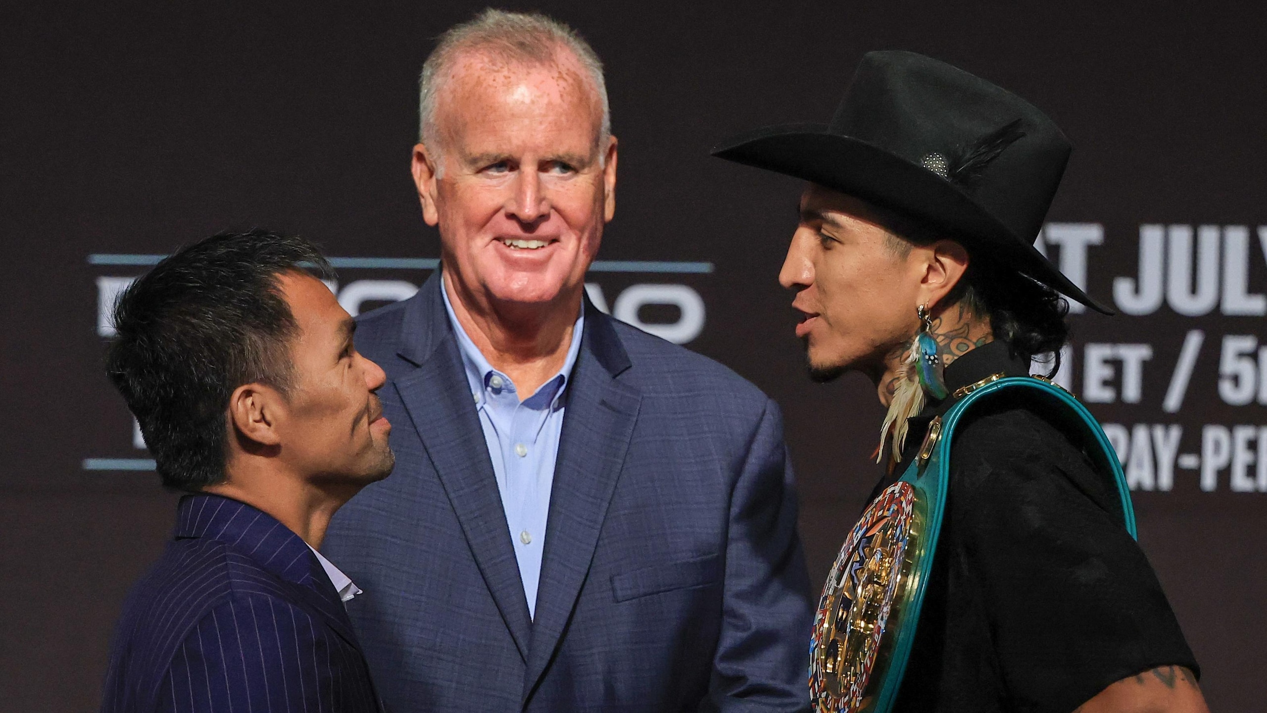 Manny Pacquiao v Mario Barrios - News Conference