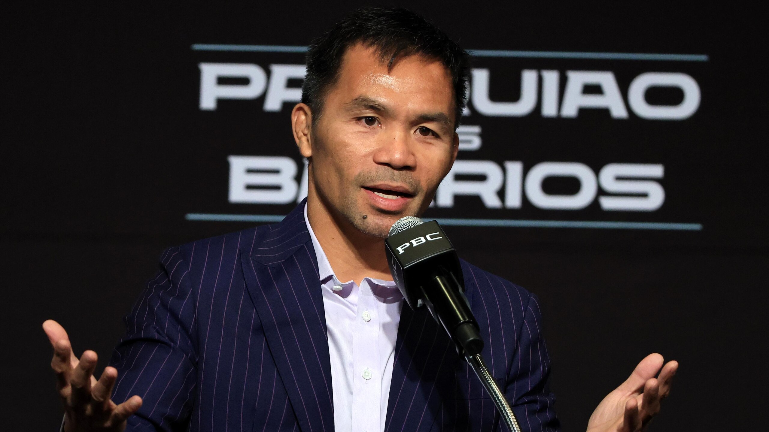 Manny Pacquiao v Mario Barrios - News Conference