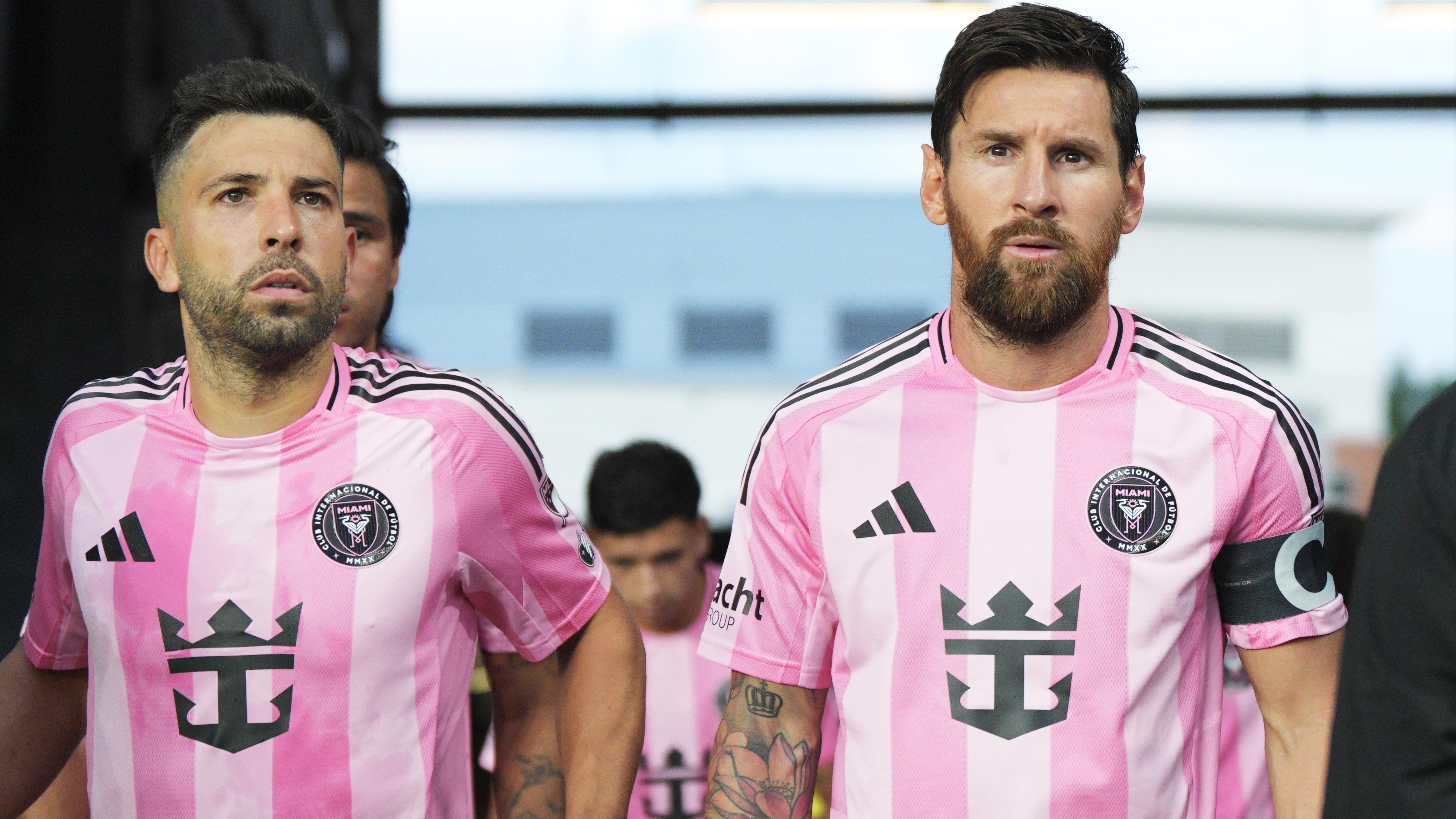 Lionel Messi, Jordi Alba Suspended by MLS vs. FC Cincinnati for Missing All-Star Game
