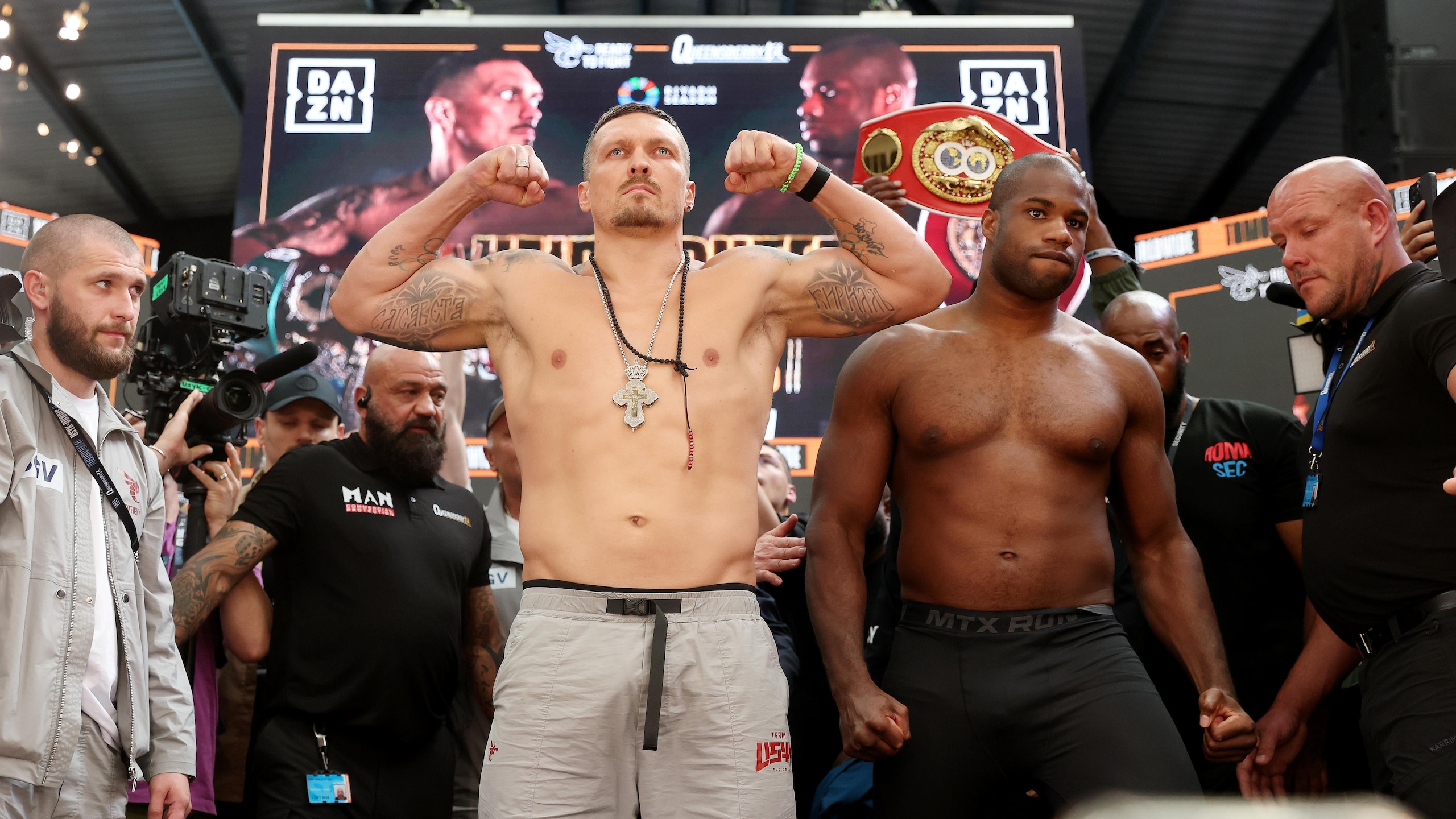 Oleksandr Usyk v Daniel Dubois II: Undisputed - Weigh In