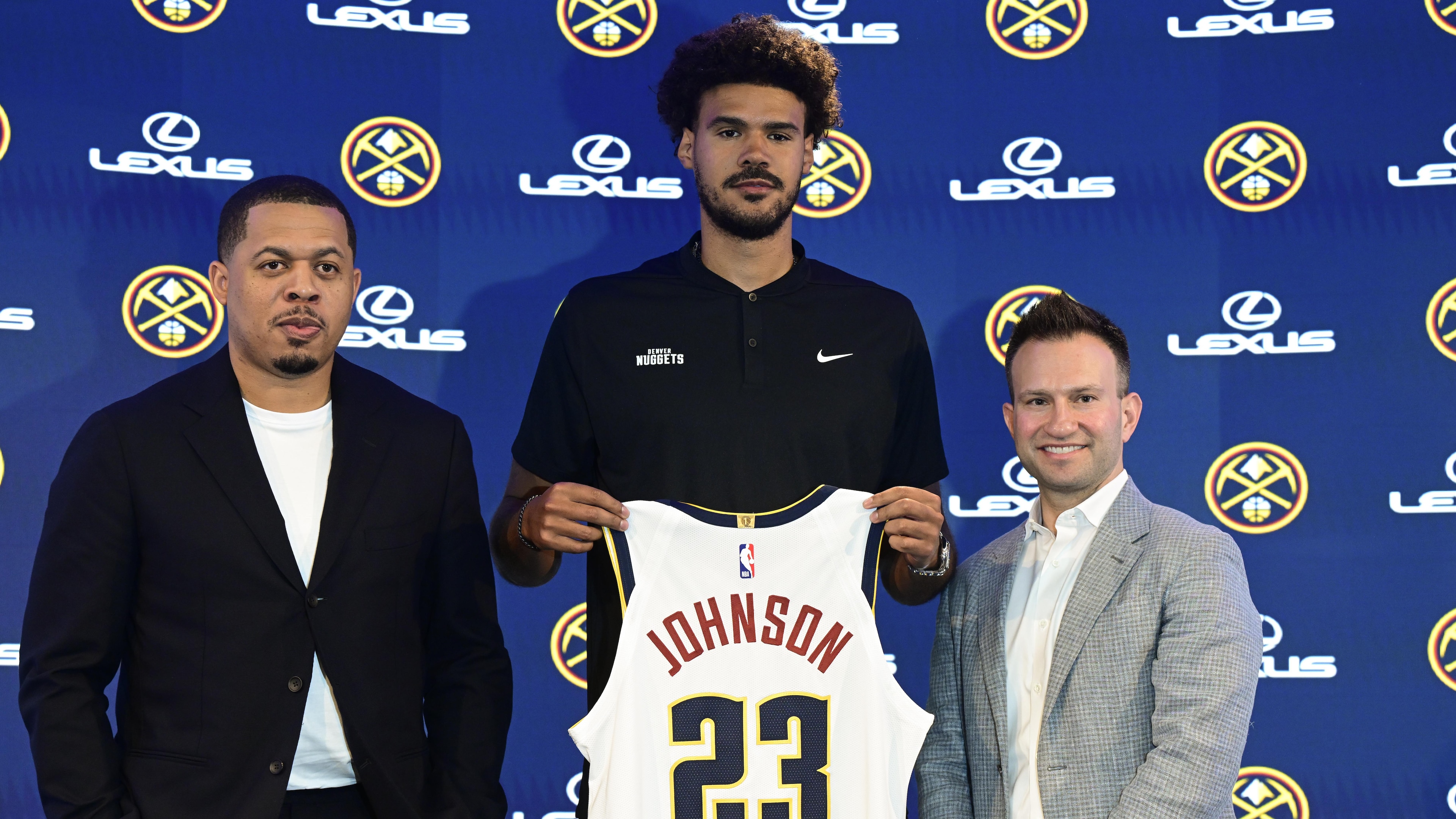Denver Nuggets Introduce Cam Johnson Denver Nuggets Introduce Cam Johnson