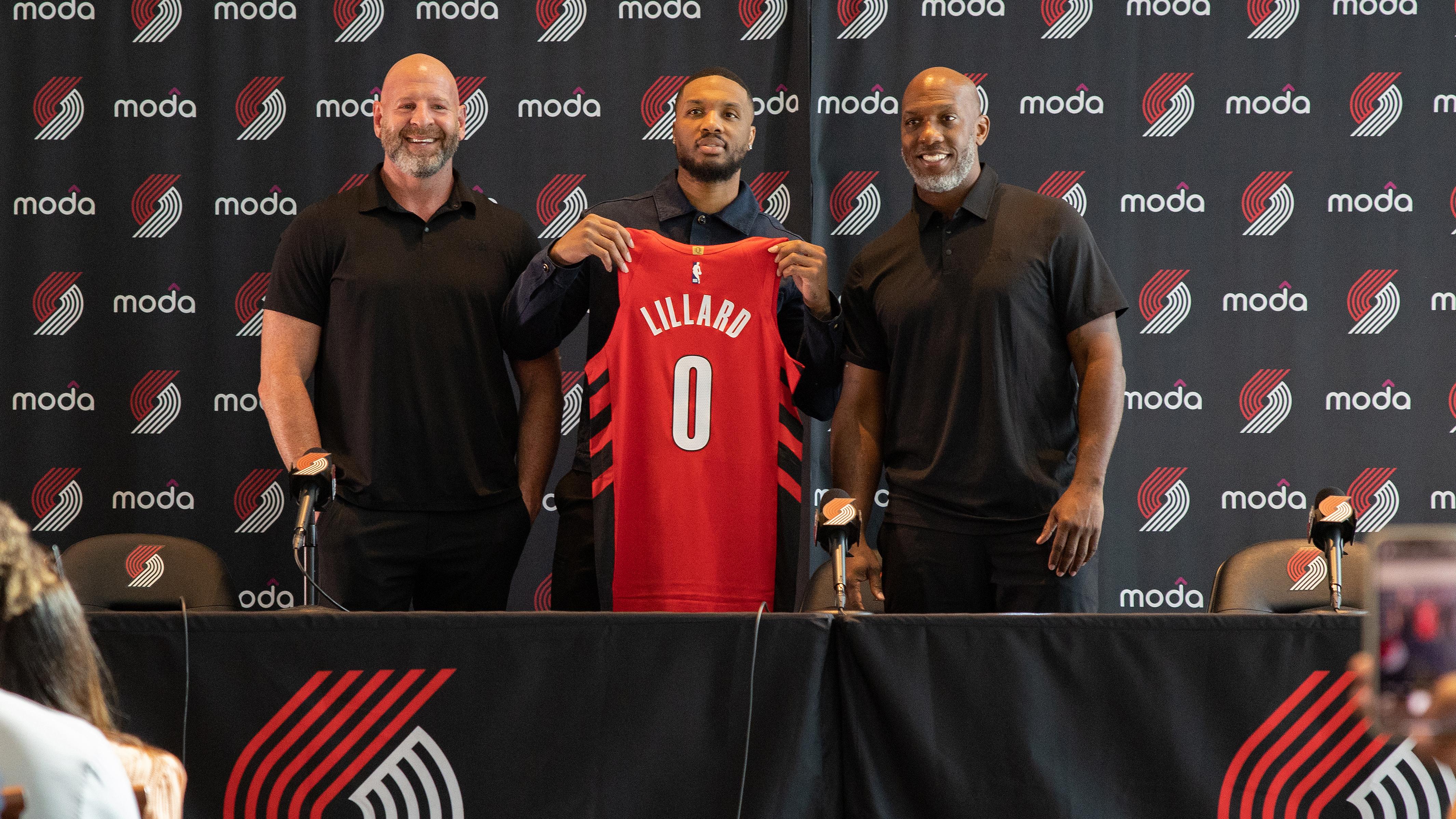 Portland Trail Blazers Introduce Damian Lillard - Press Conference