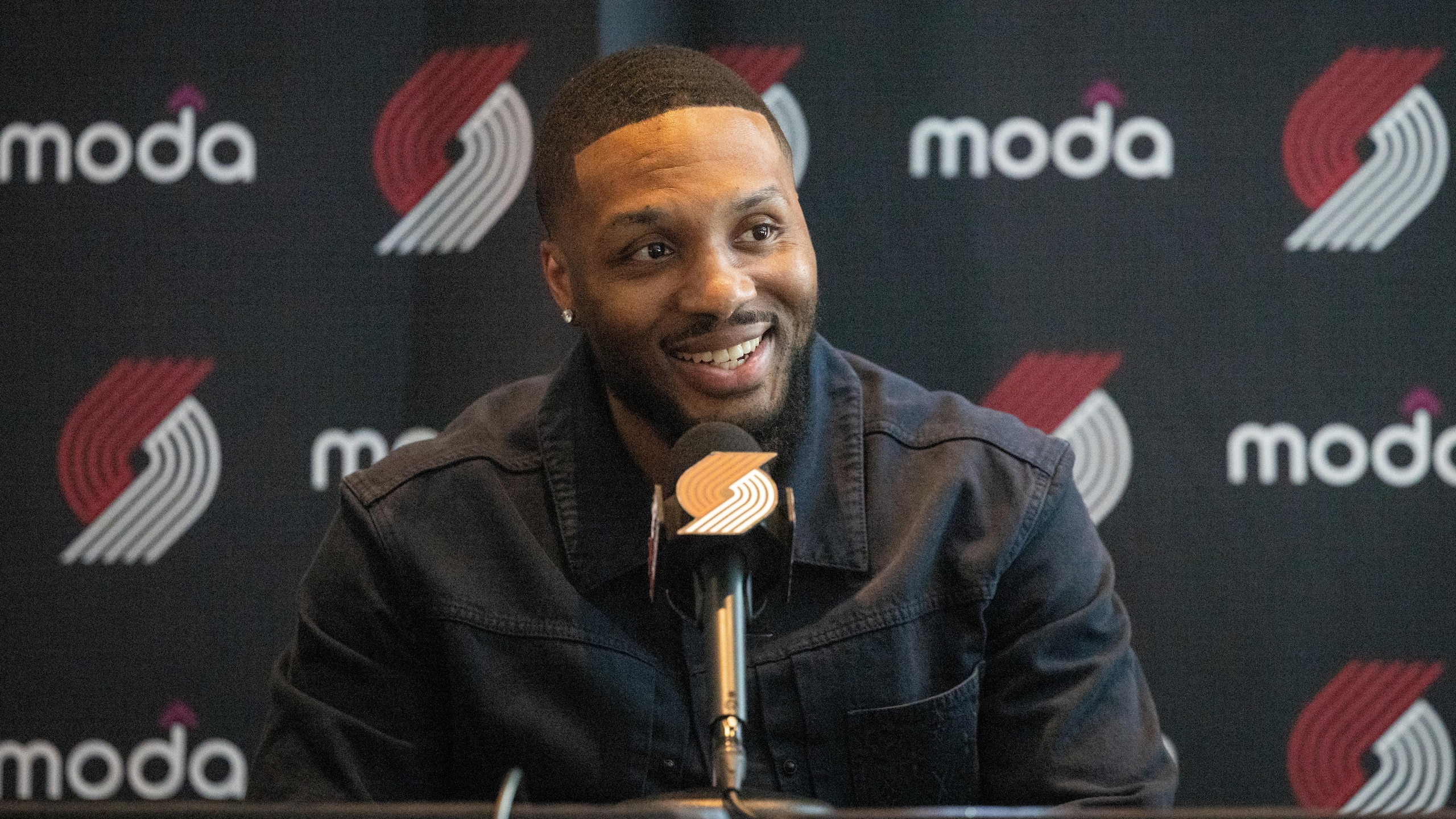 Portland Trail Blazers Introduce Damian Lillard - Press Conference Portland Trail Blazers Introduce Damian Lillard - Press Conference