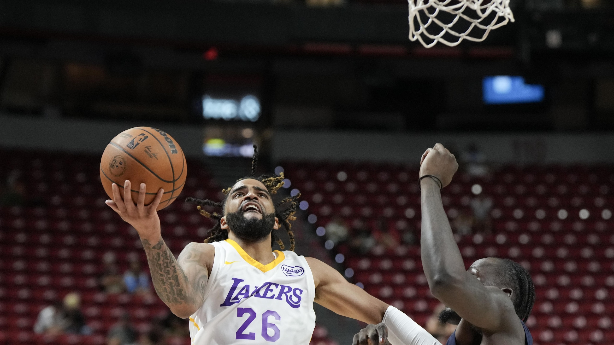 2025 NBA Summer League - Denver Nuggets v Los Angeles Lakers