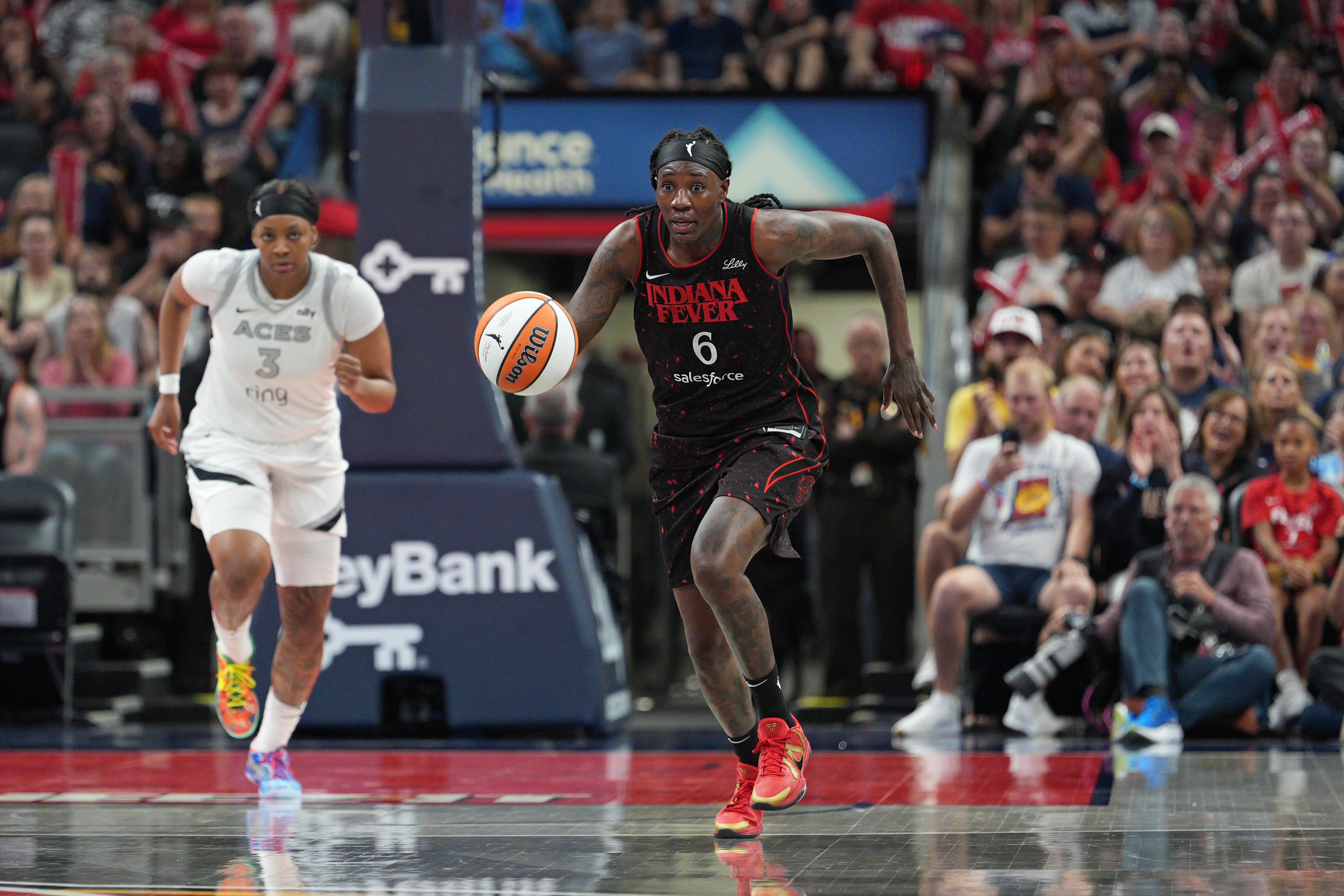 Natasha Howard, Fever Beat A'ja Wilson, Aces with Caitlin Clark Out,  Improve to 13-12