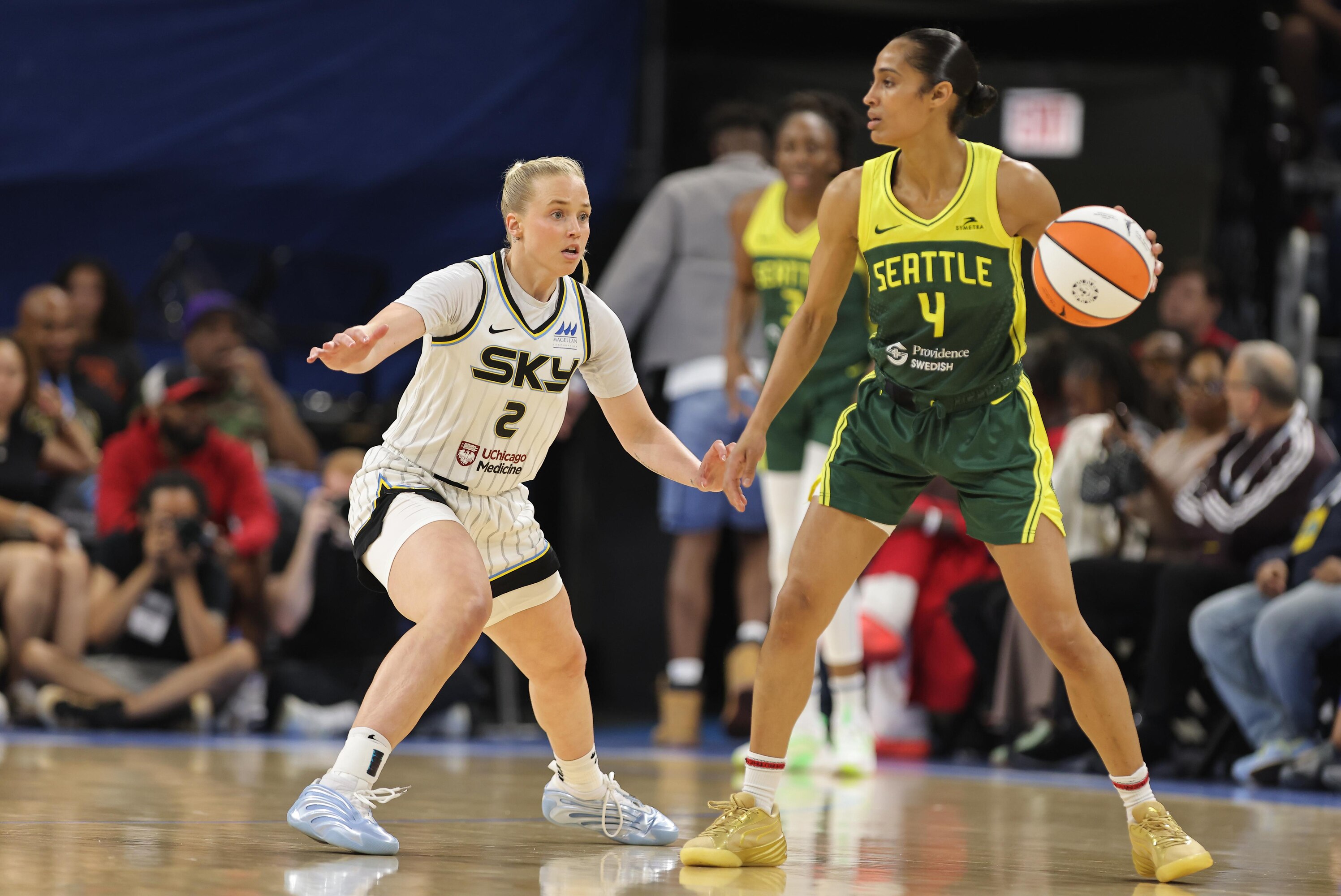 Skylar Diggins, Storm Beat Hailey Van Lith, Sky After Angel Reese Ruled Out, image size:2993x2000