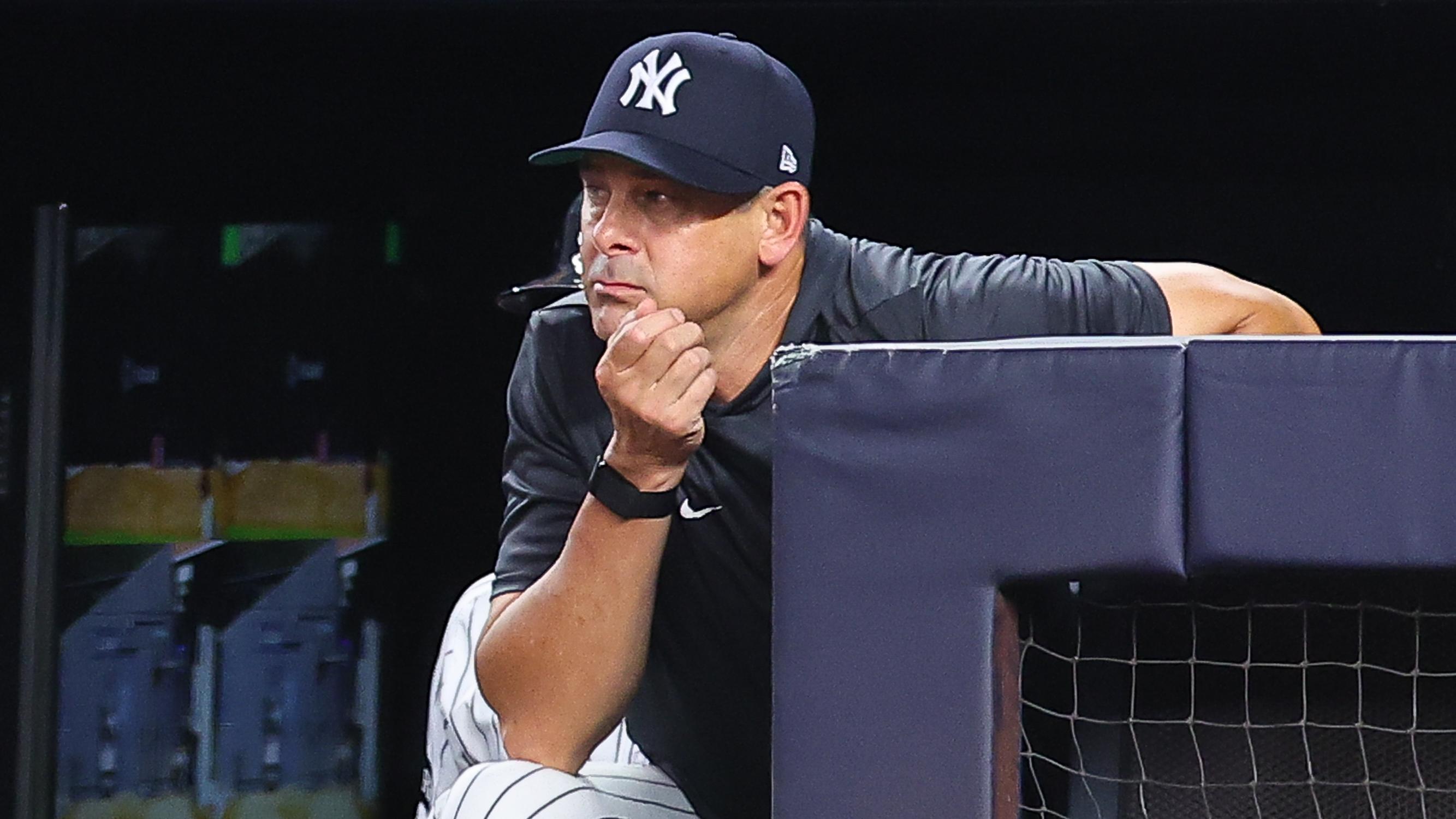 Yankees’ Aaron Boone Reacts to Bullpen Meltdown vs. Marlins, ‘Not How You Draw It Up’