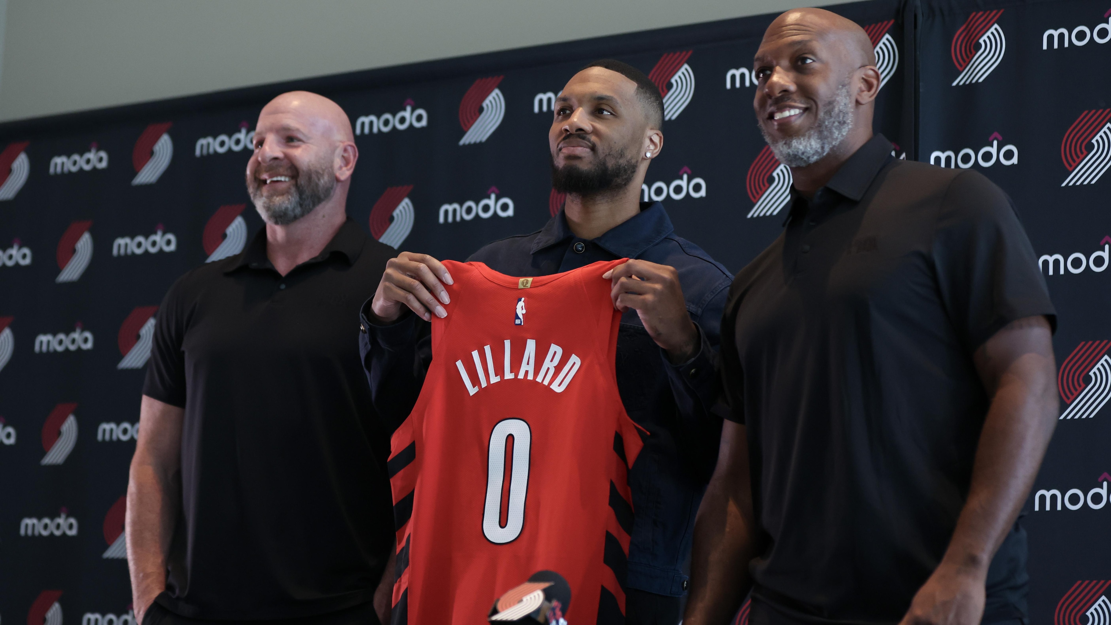 Portland Trail Blazers Introduce Damian Lillard Portland Trail Blazers Introduce Damian Lillard