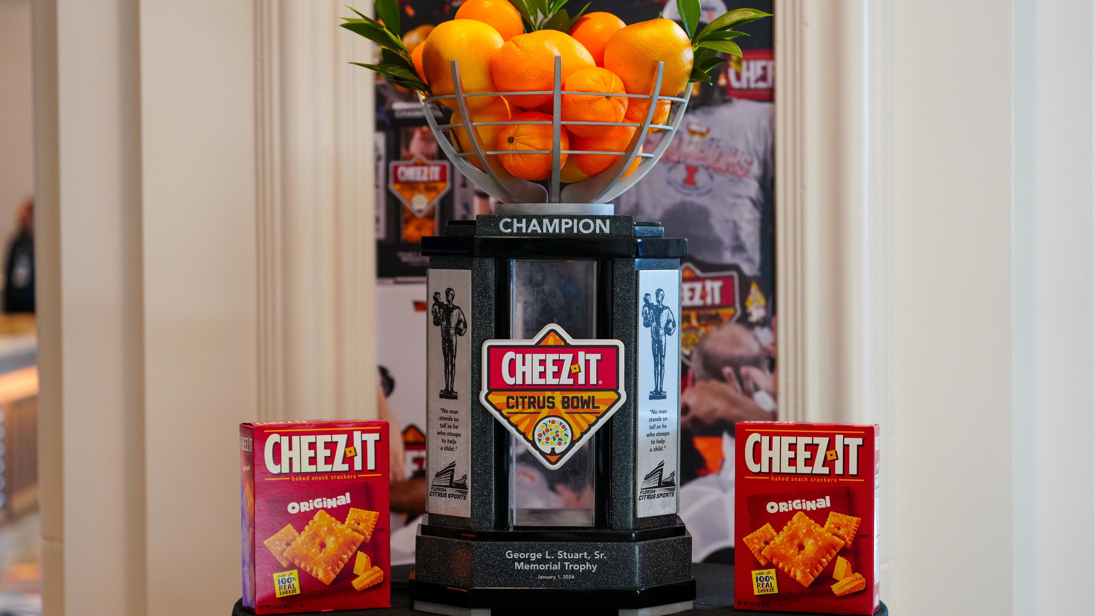 Cheez-It Reveals Full Concession Menu for Texas vs. Michigan Citrus