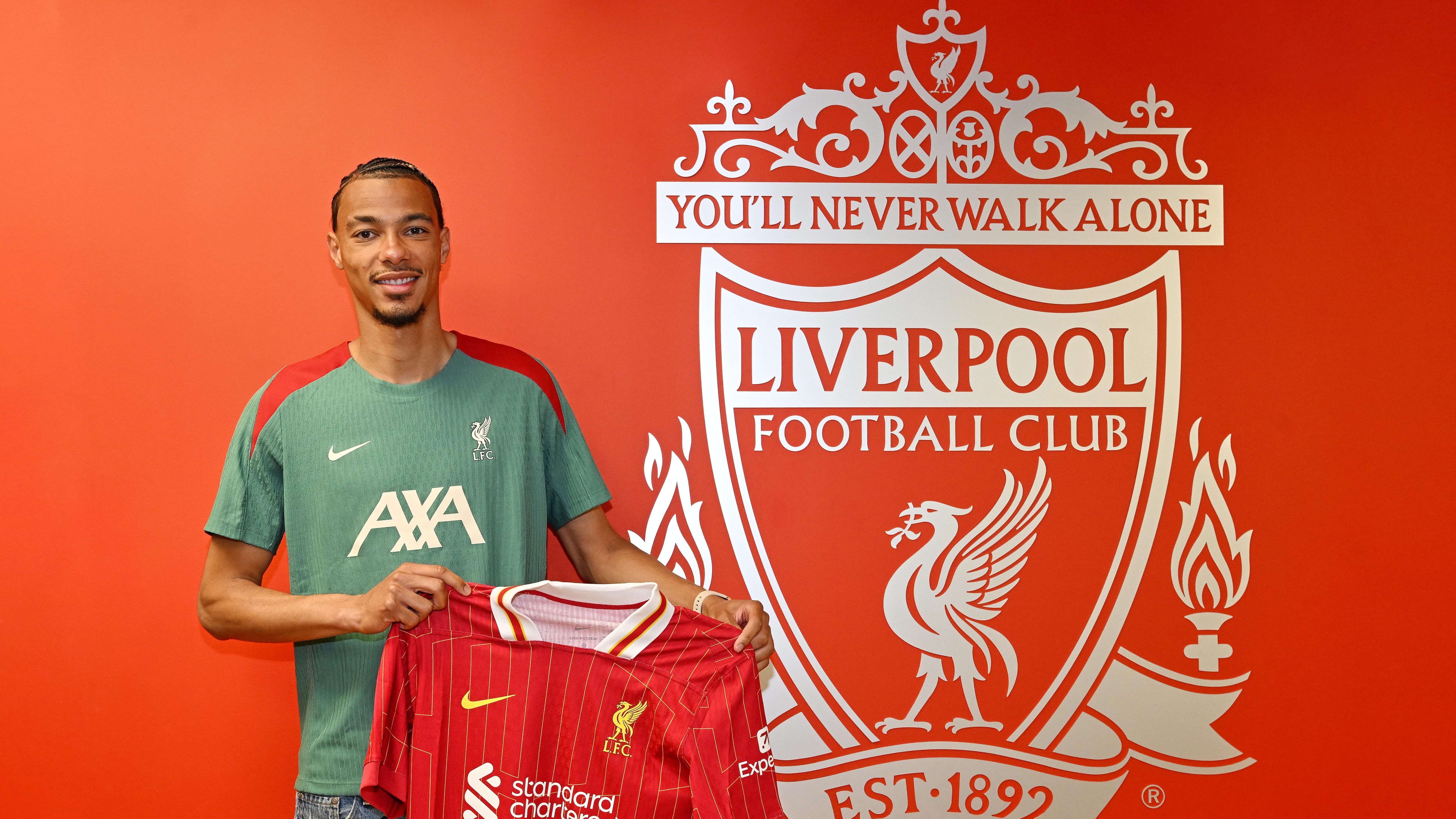Liverpool Unveil New Signing Hugo Ekitike