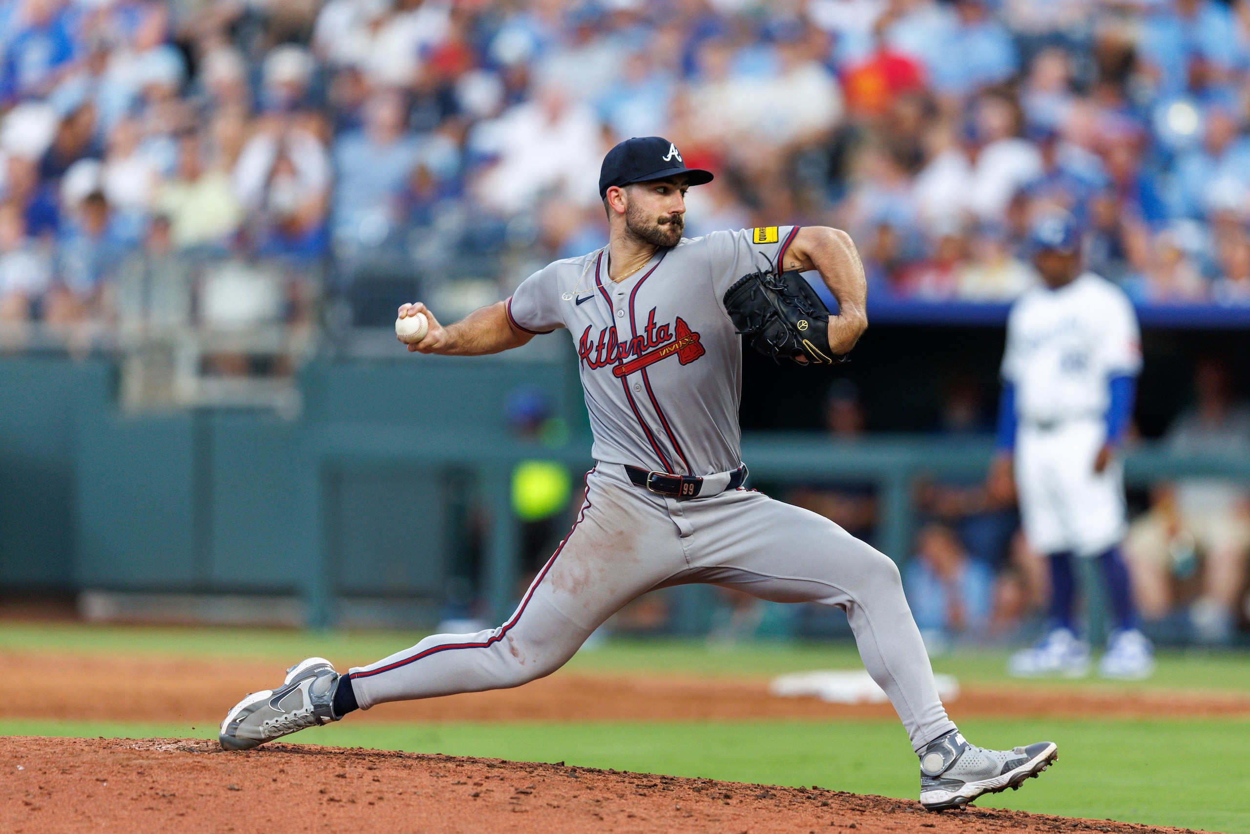 MLB: JUL 28 Braves at Royals MLB: JUL 28 Braves at Royals