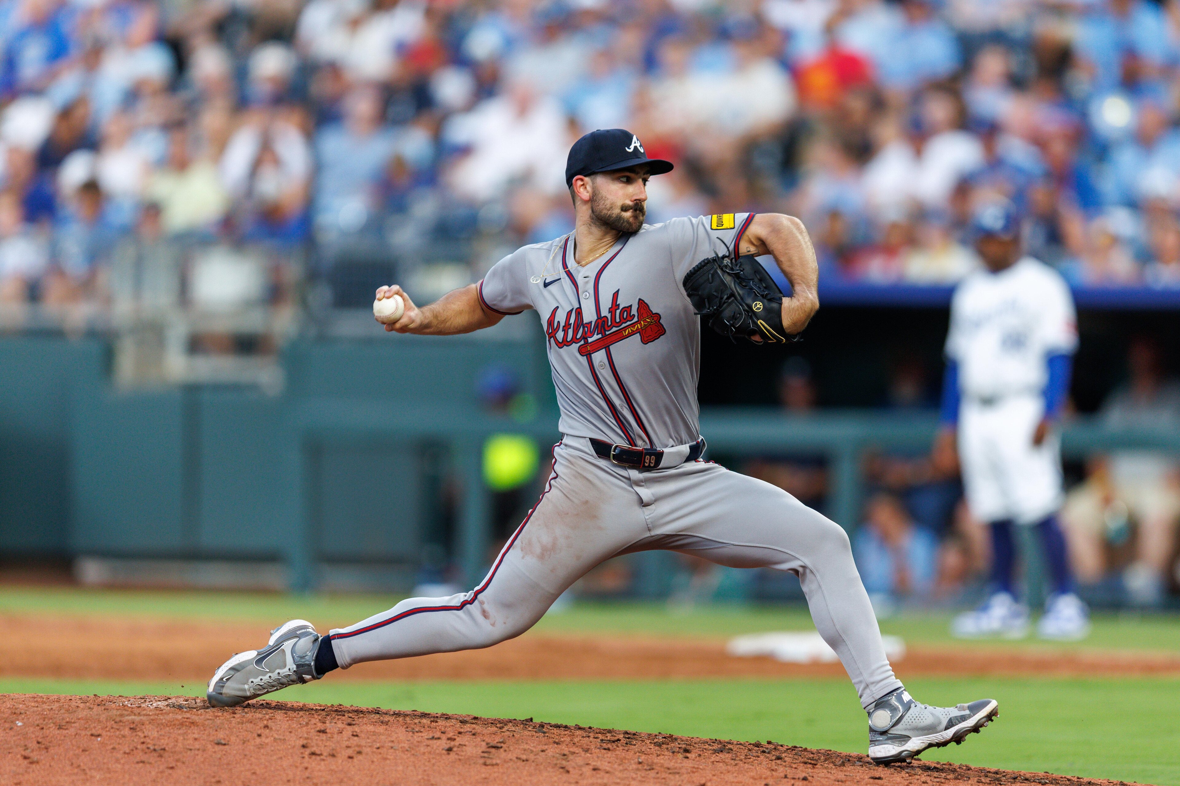 MLB: JUL 28 Braves at Royals MLB: JUL 28 Braves at Royals