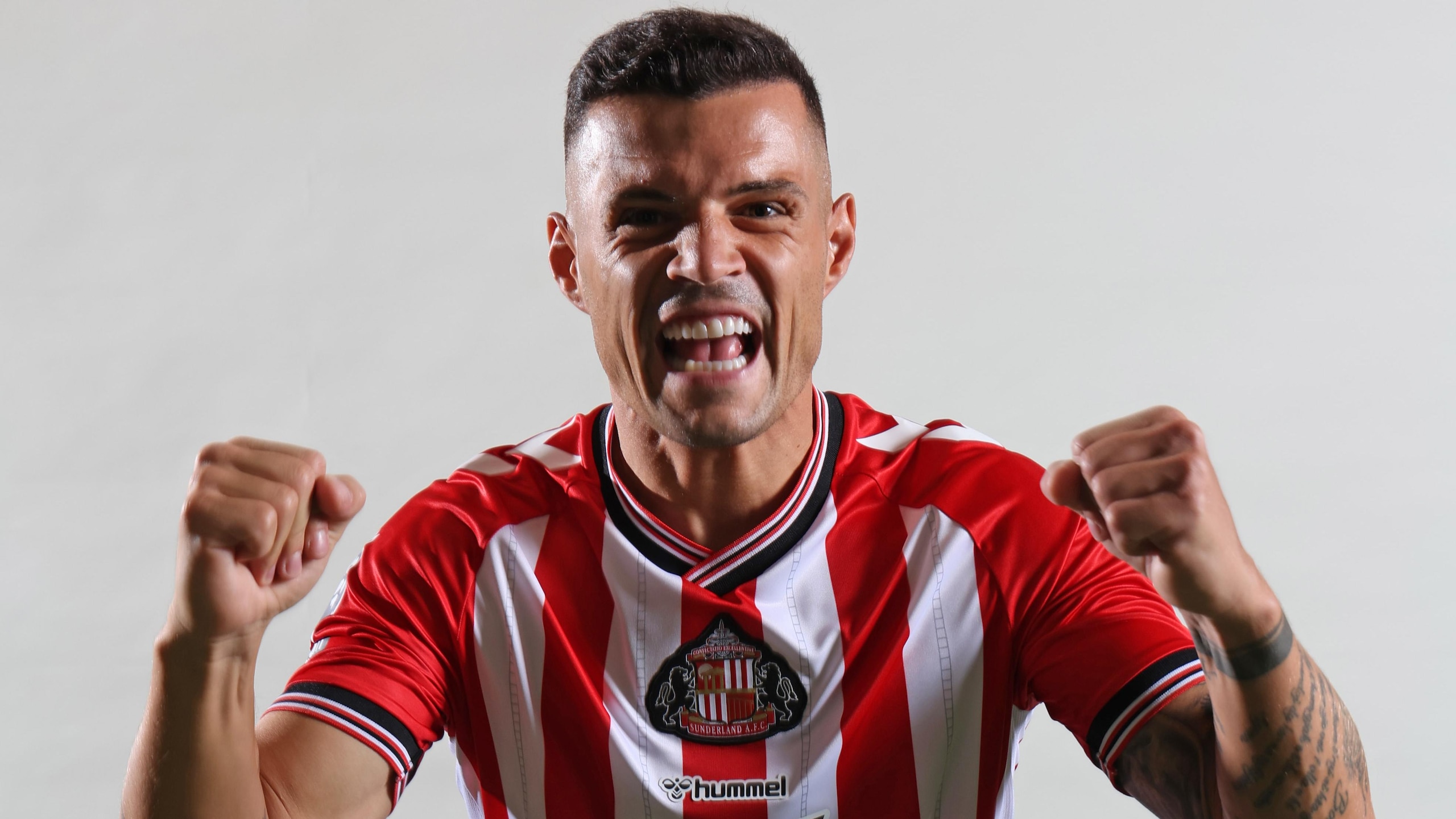 Sunderland Unveil New Signing Granit Xhaka