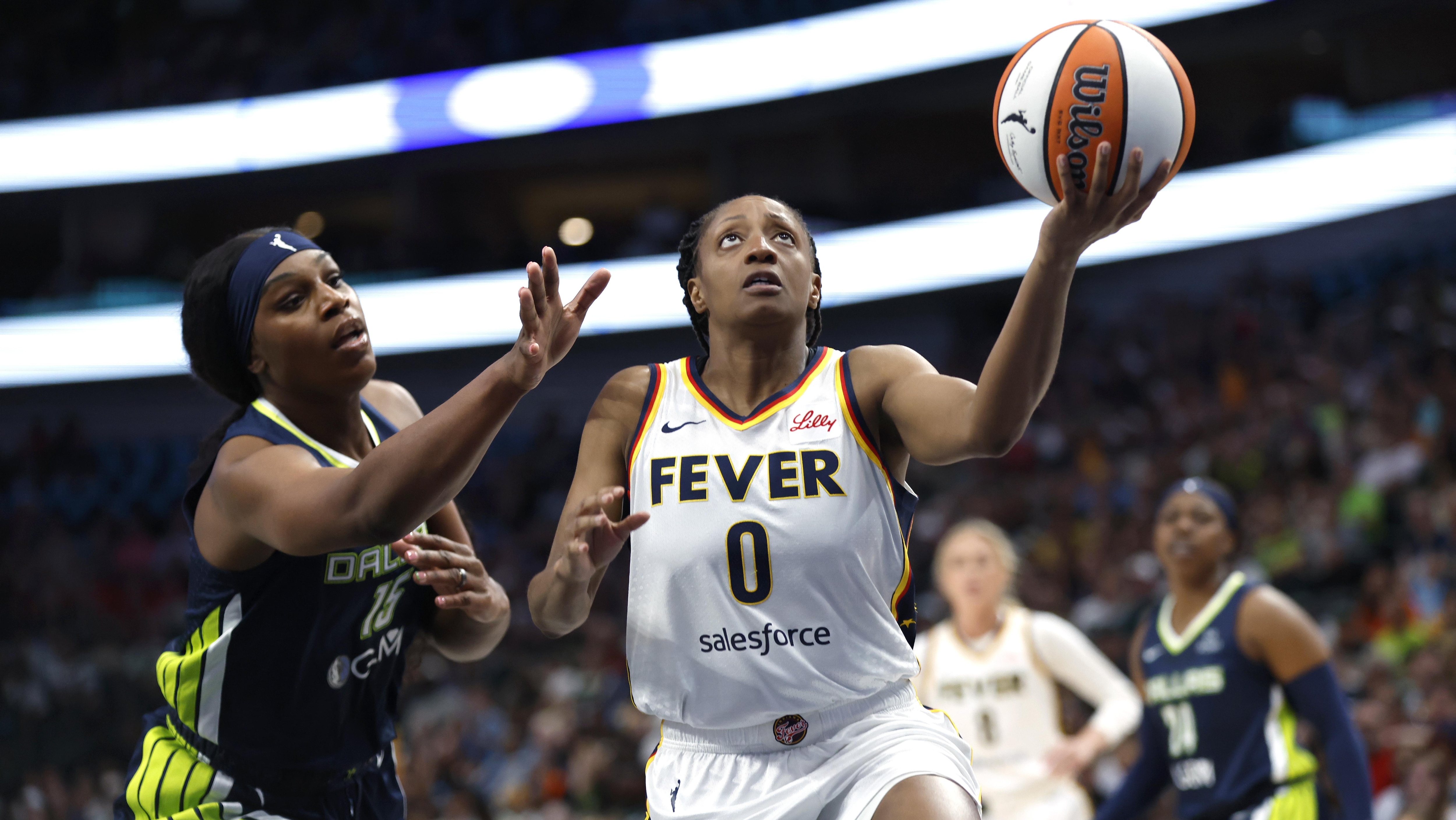 Fever Beat Paige Bueckers, Wings to Win 4th Straight With Caitlin Clark Out Injured