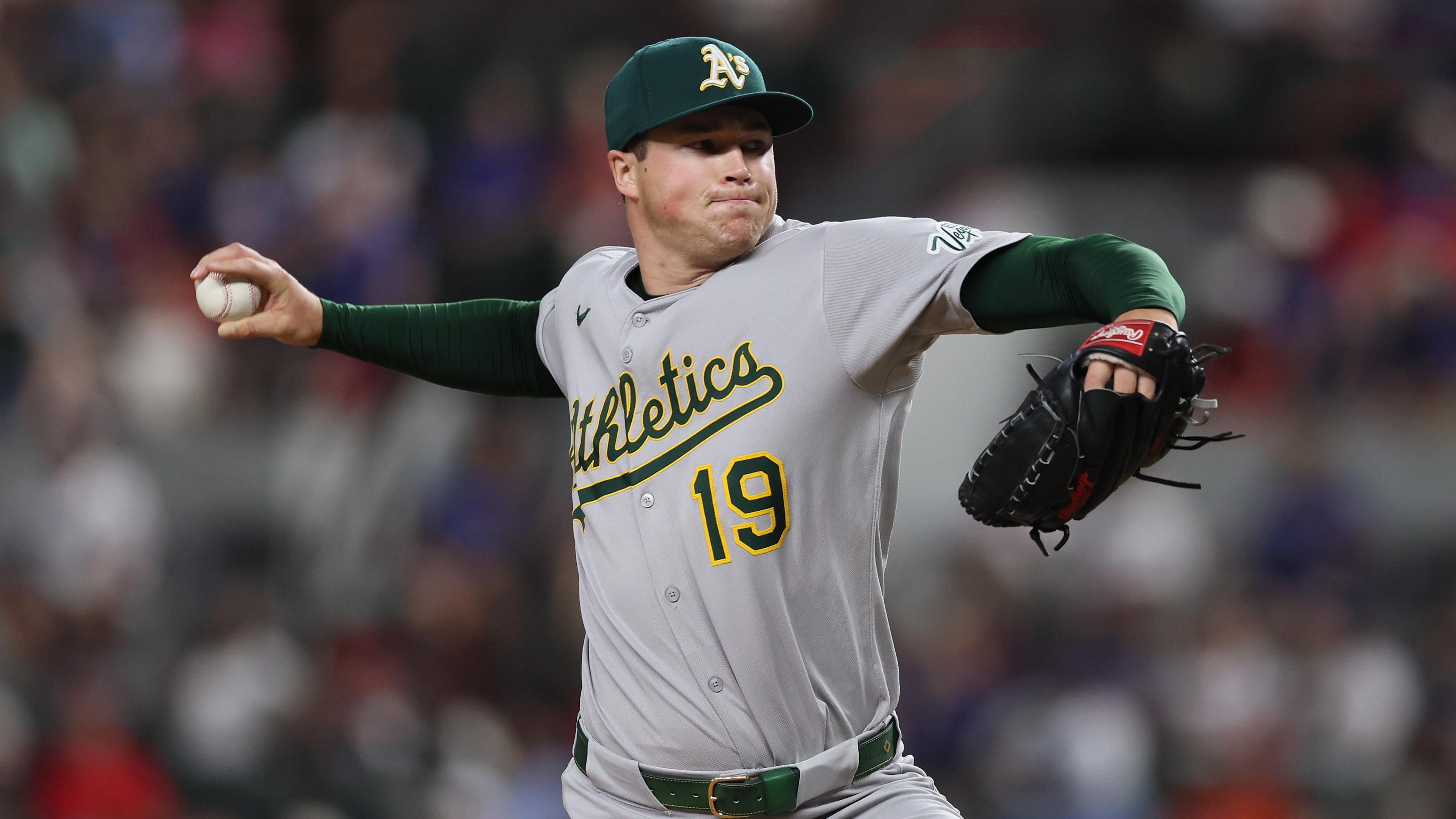 Athletics v Texas Rangers Athletics v Texas Rangers