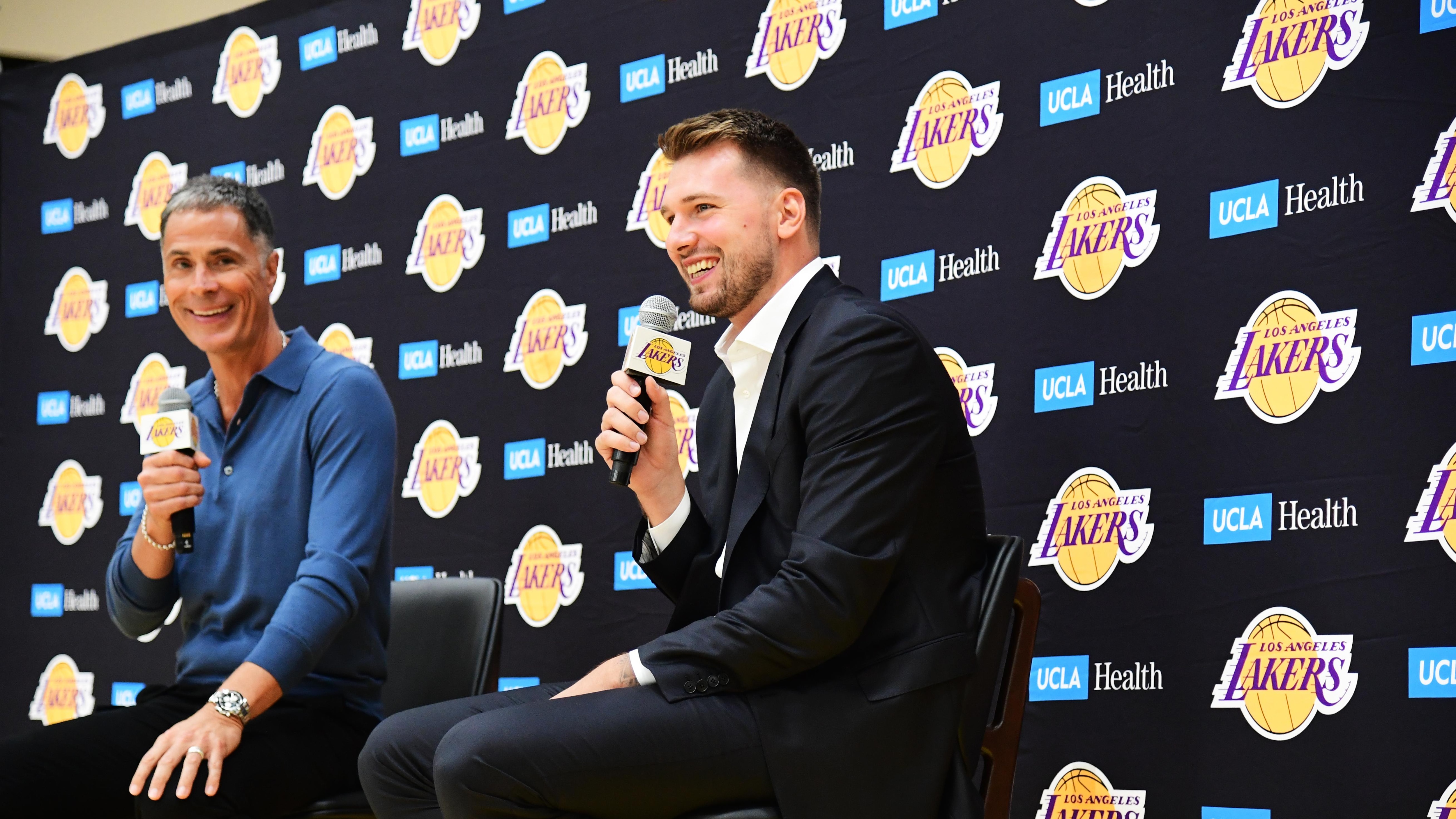 Los Angeles Lakers Announce Luka Doncic Contract Extension - Press Conference