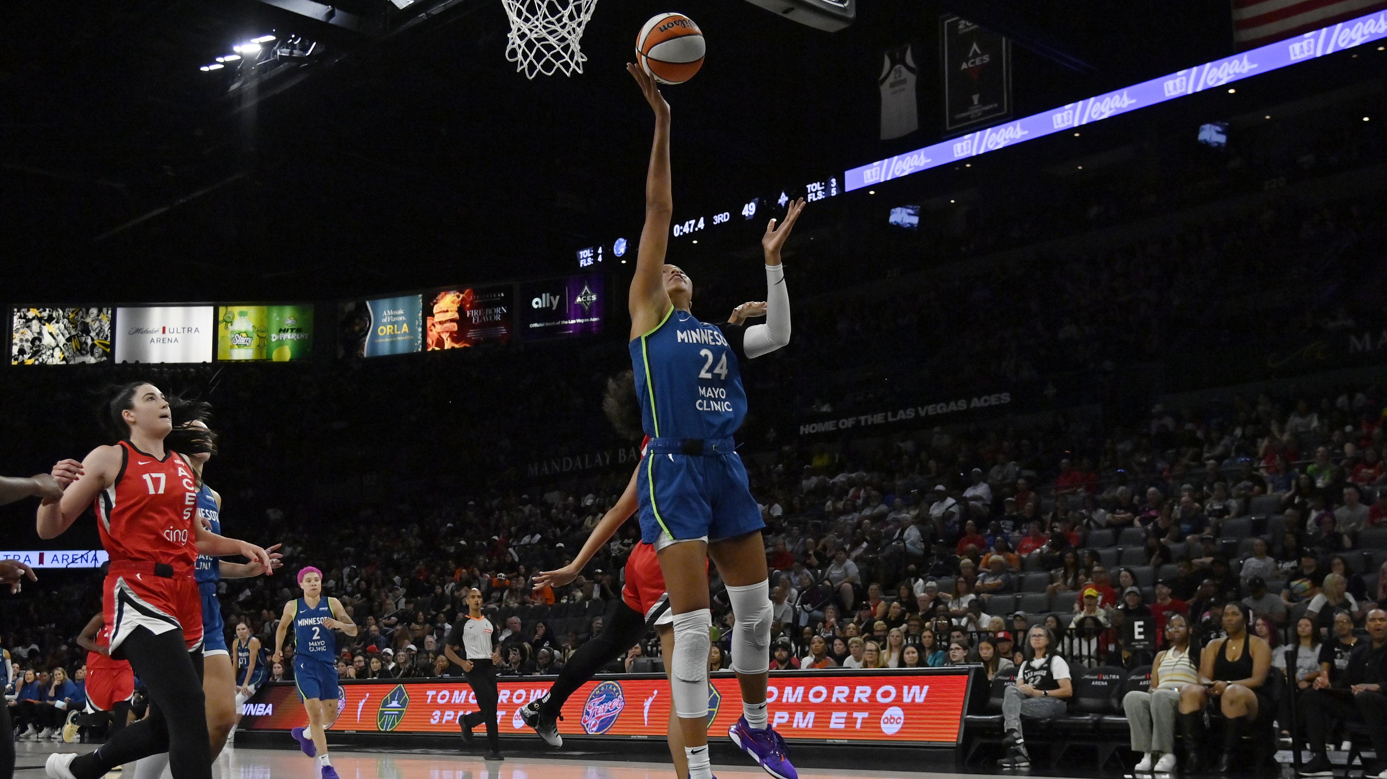 Napheesa Collier Suffers Ankle Injury in Lynx’s Historic Rout of Aces