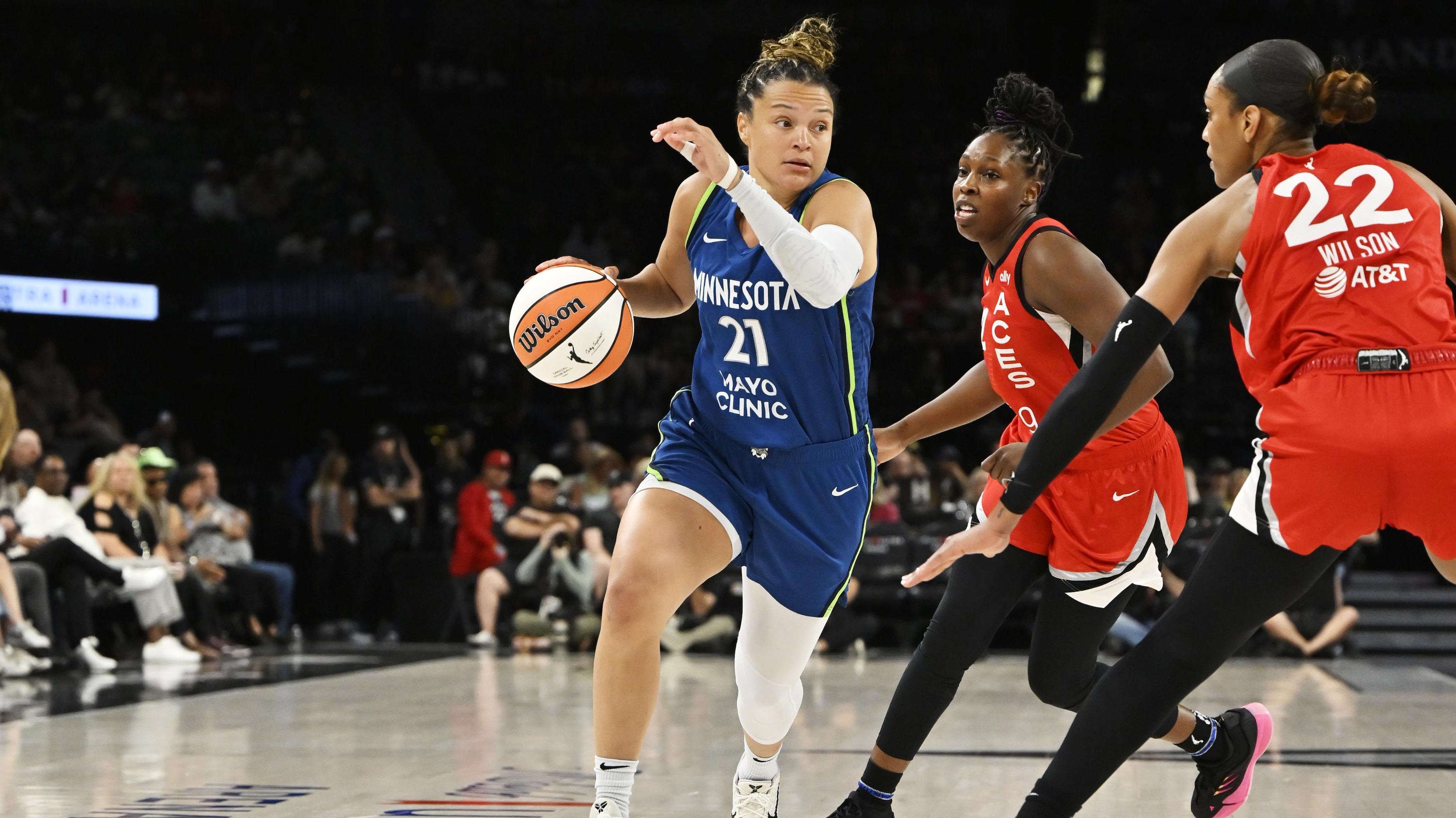 Kayla McBride, Lynx Beat Aces by 53 Points, Set WNBA Record for Largest Road Victory