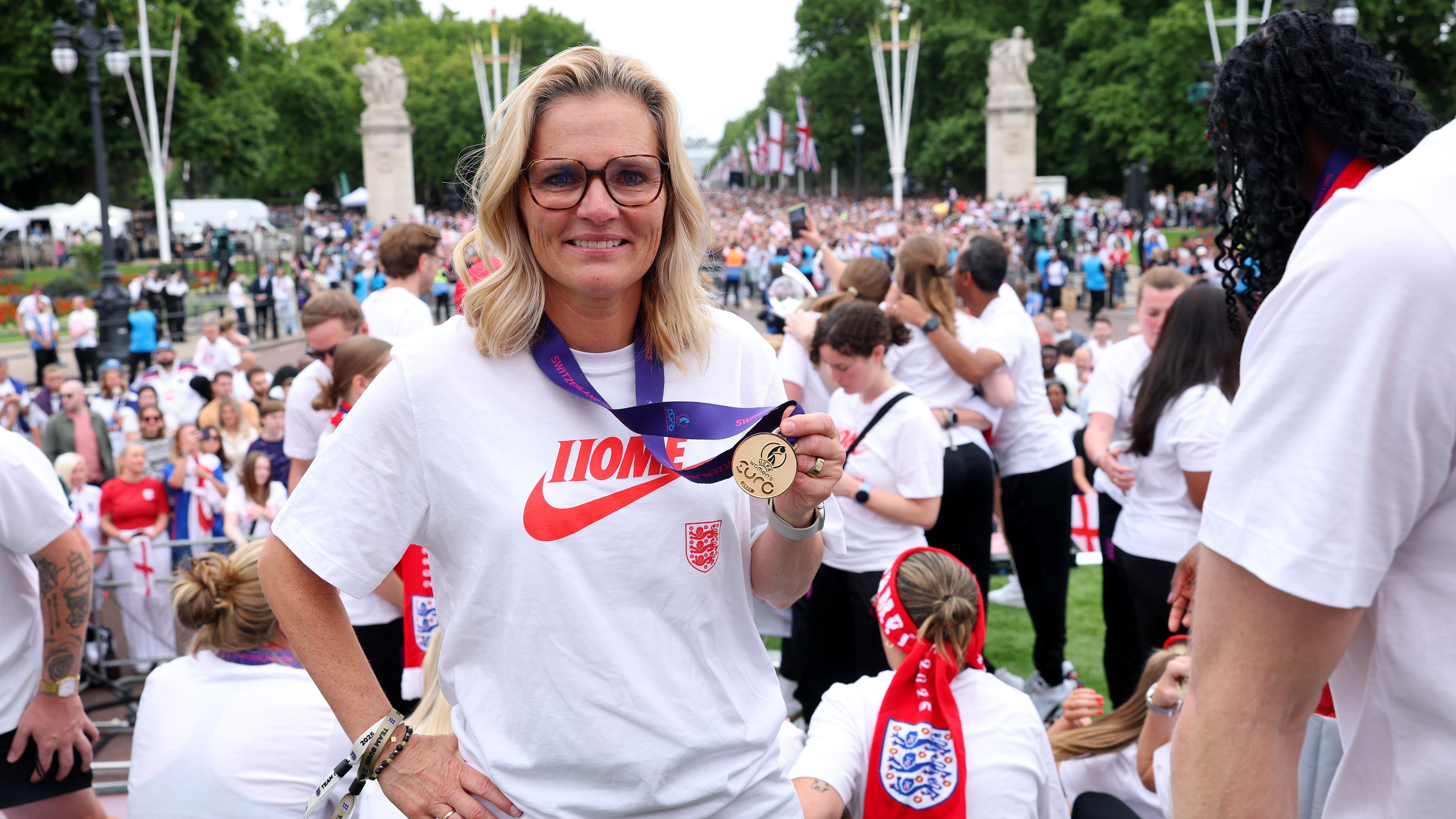 England Women Parade And Celebration Following UEFA Women's EURO 2025 Victory