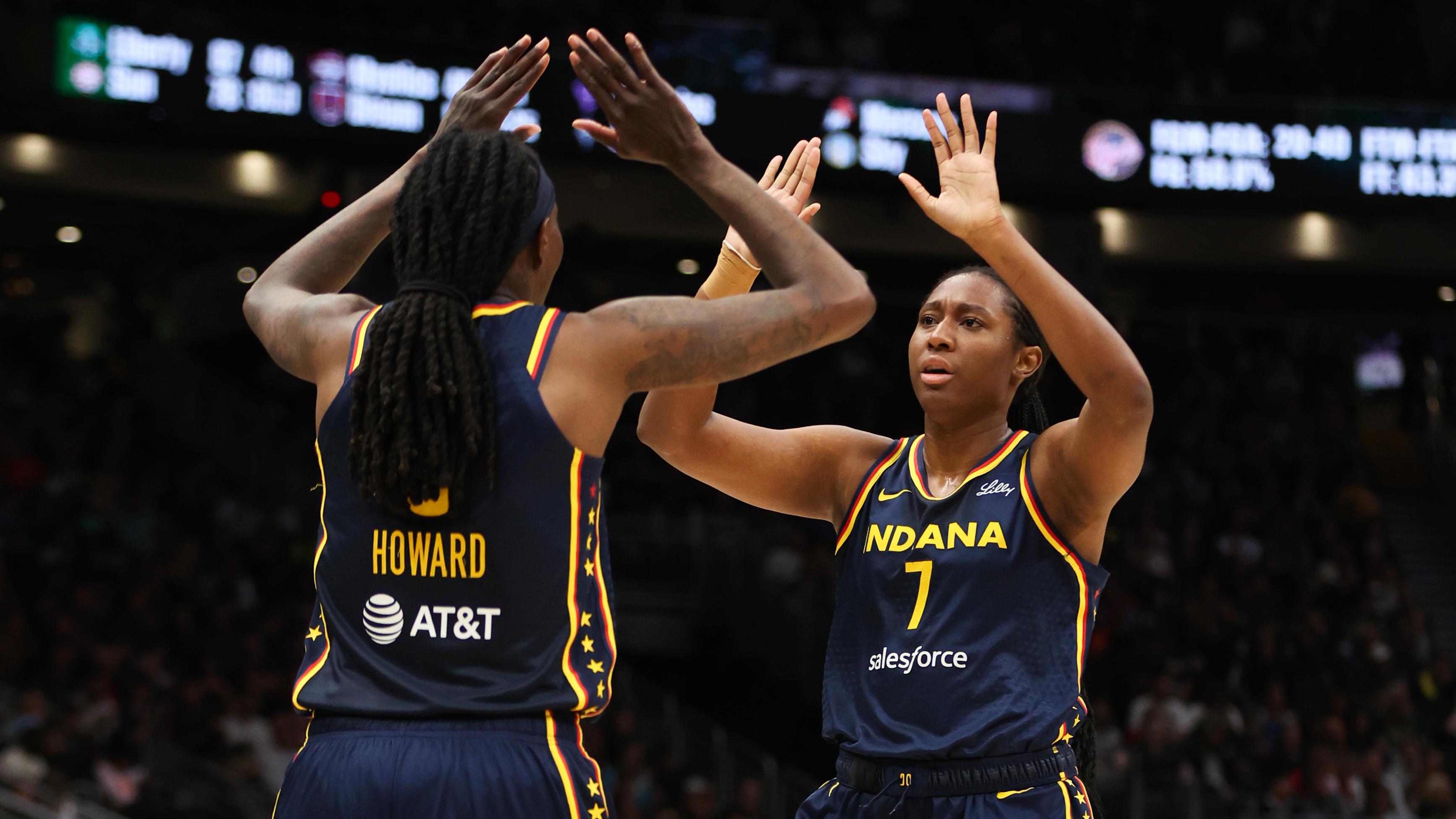 Aliyah Boston, Natasha Howard, Fever Beat Storm With Caitlin Clark Out Due to Injury