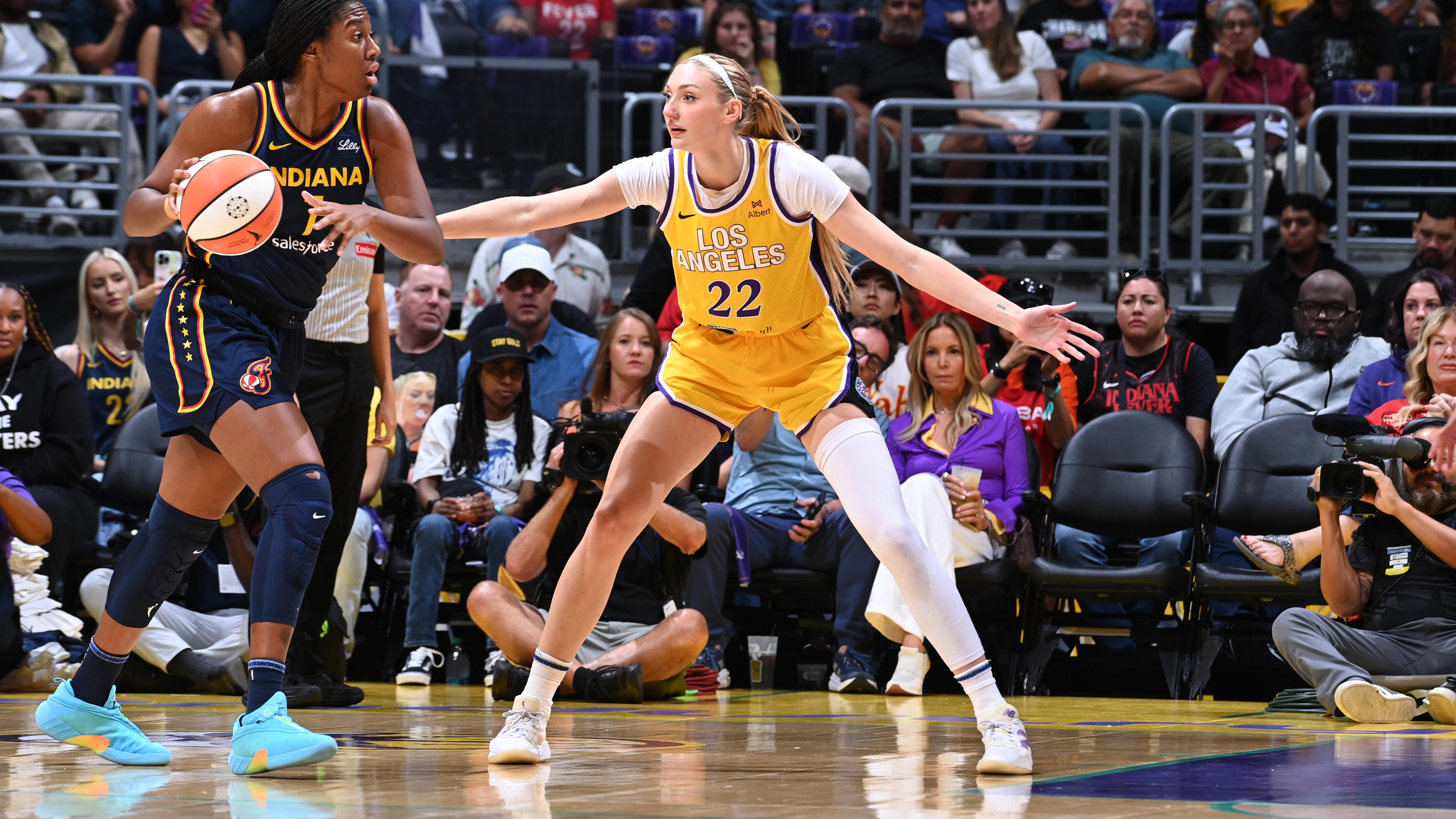 Cameron Brink Ties Career-High with 5 Blocks, Sparks Beat Fever With Caitlin Clark Out
