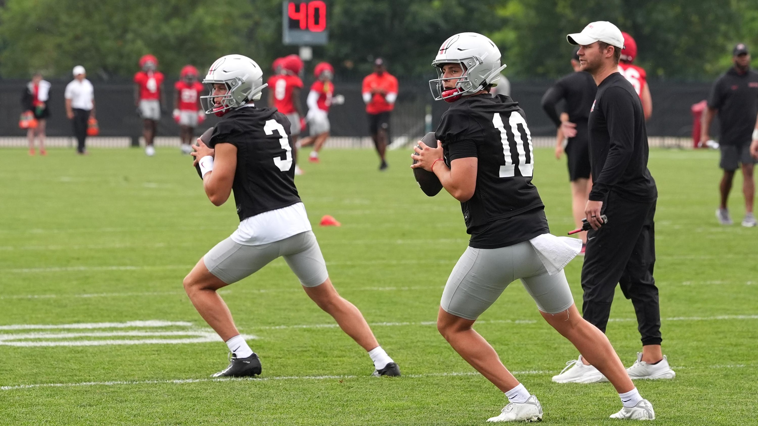 COLLEGE FOOTBALL: JUL 31 Ohio State Fall Camp
