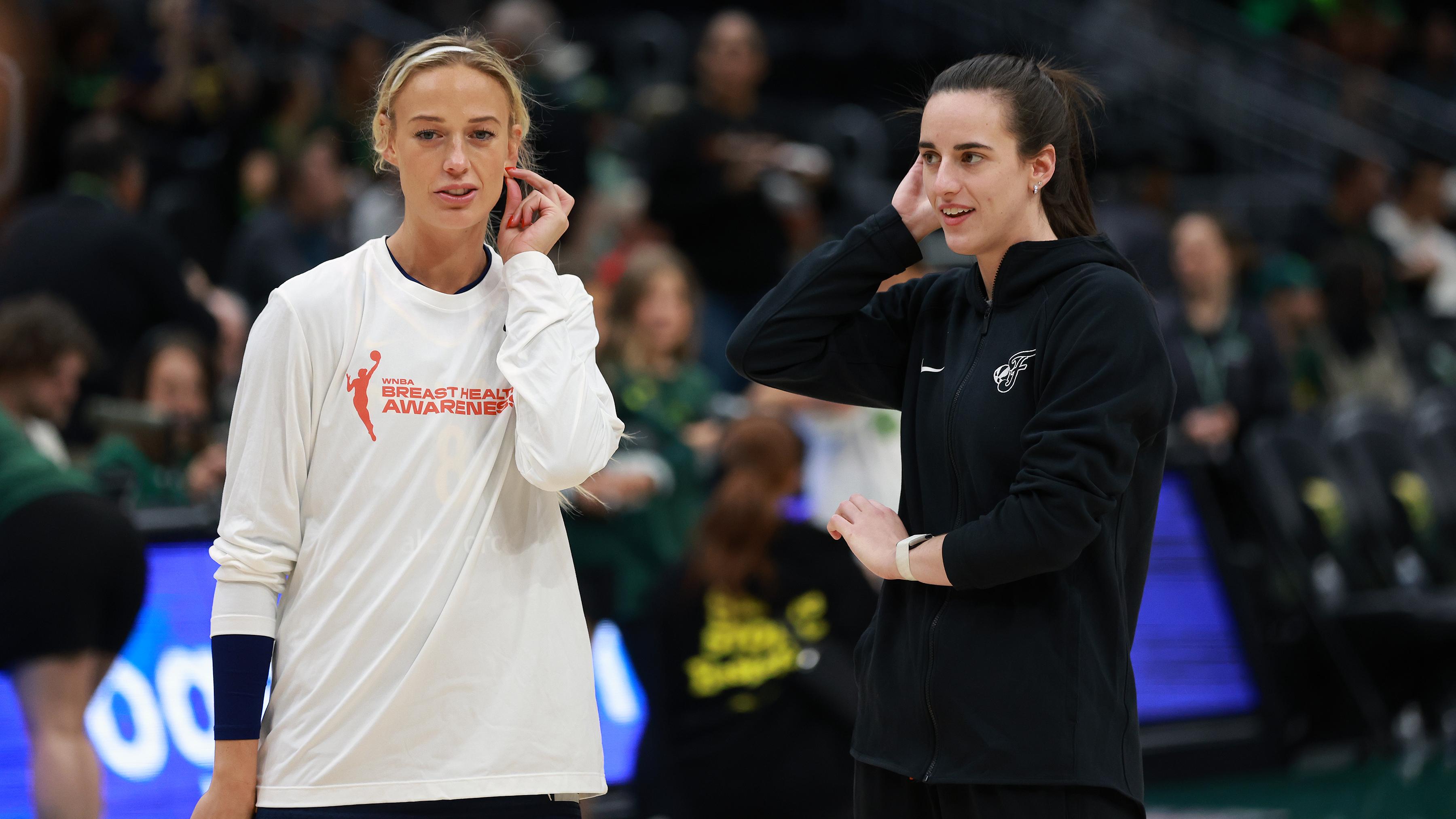 Sophie Cunningham Calls Skip Bayless' Remarks on Caitlin Clark's Injury  'Bulls--t'