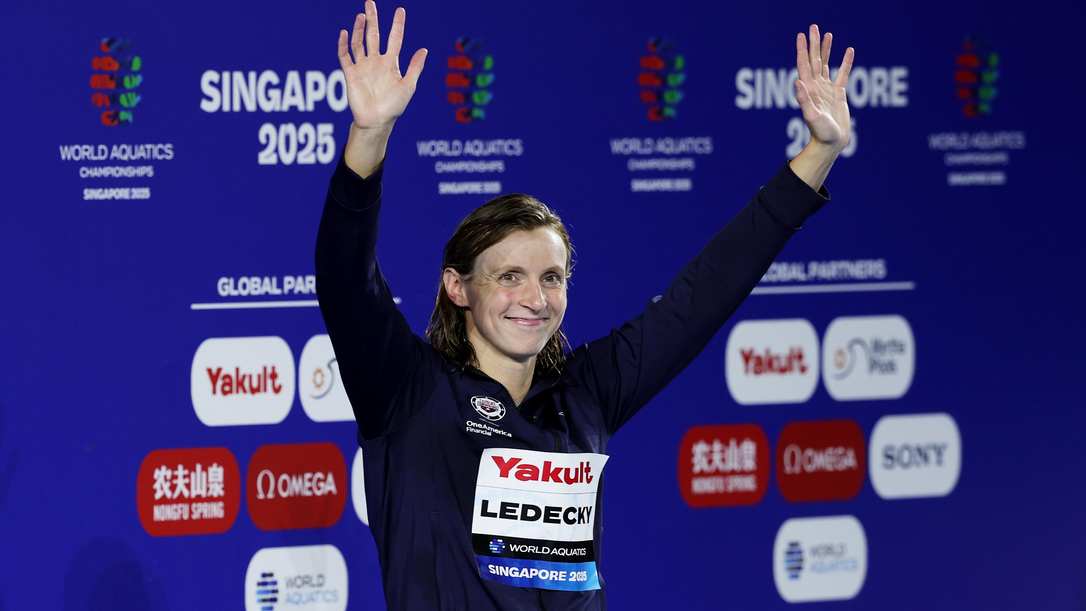Katie Ledecky Wins 800M Freestyle At 2025 World Championships, Summer McIntosh 3rd