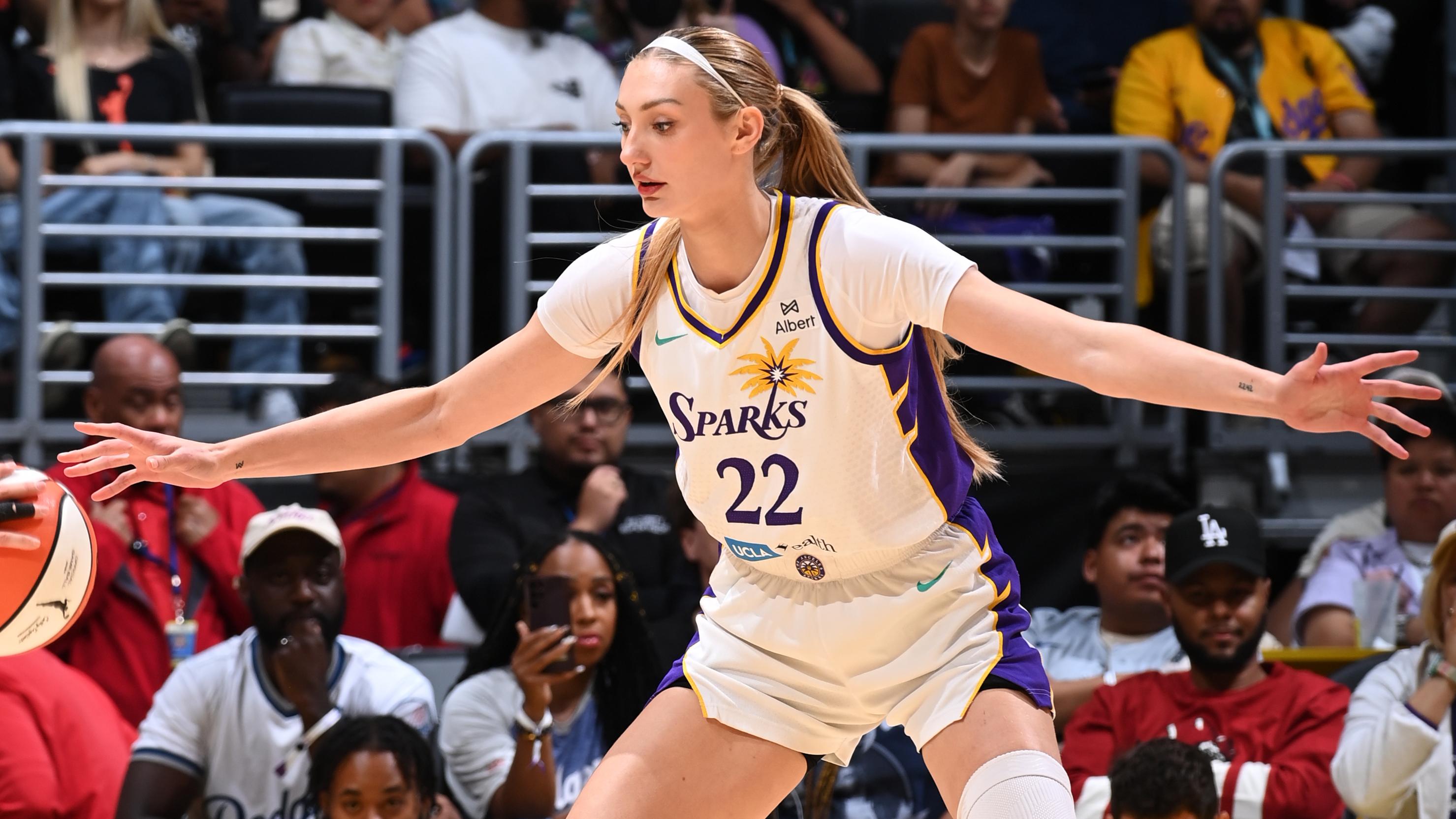 Cameron Brink Scores Season-High 11 Points Off Bench in Sparks’ Win vs. Sun