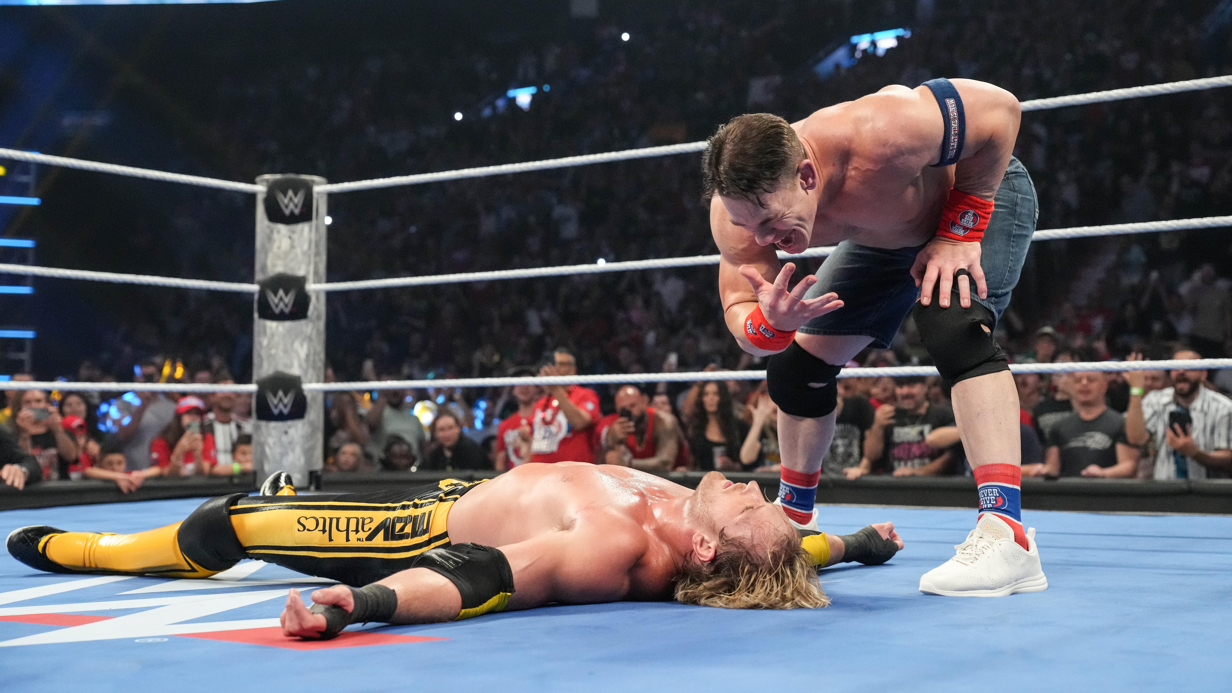 John Cena Beats Logan Paul at WWE Clash in Paris on Retirement Tour