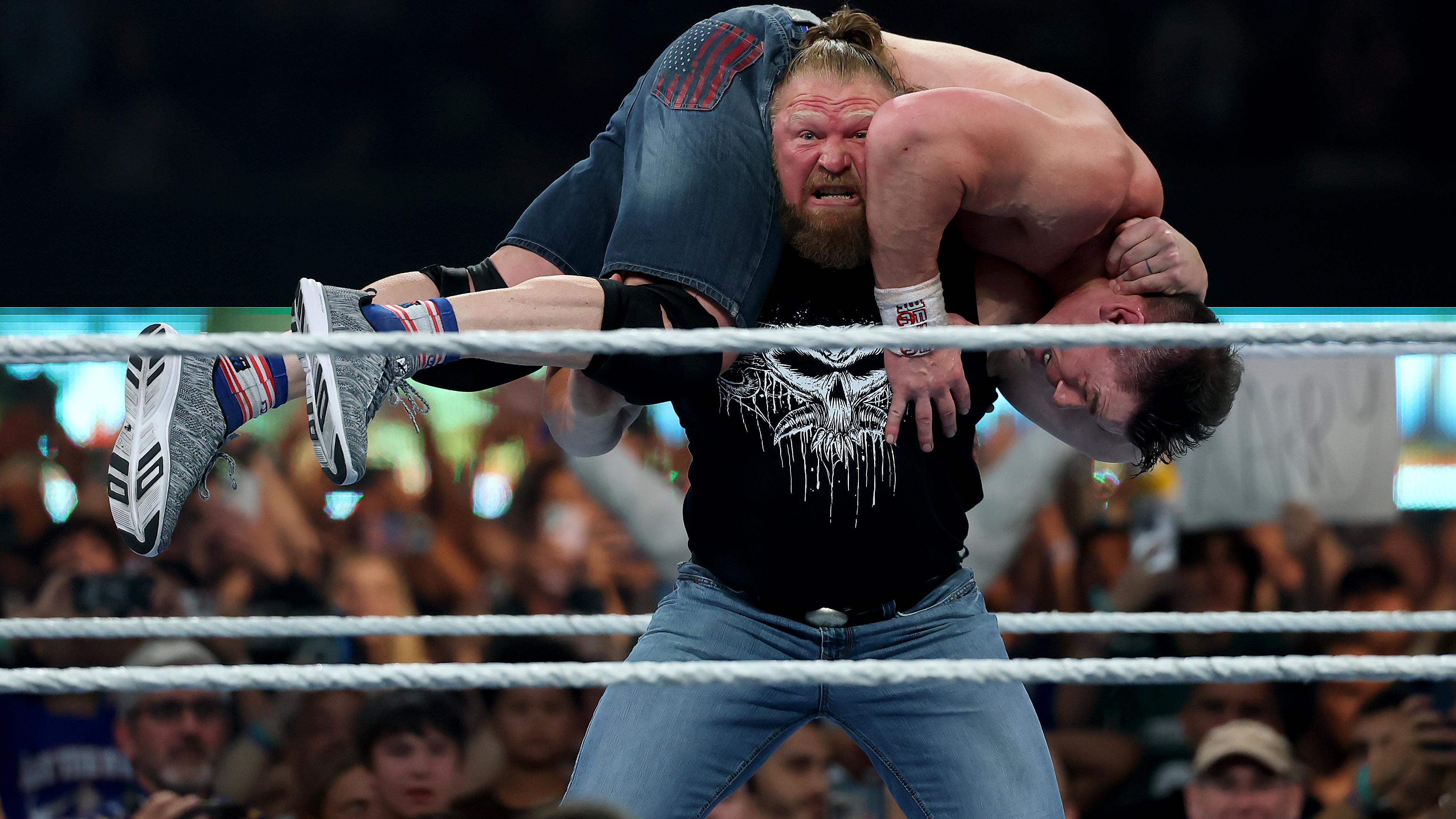John Cena Reacts to Brock Lesnar’s WWE SummerSlam Return, ‘They Deal ‘Em, I Play ‘Em’