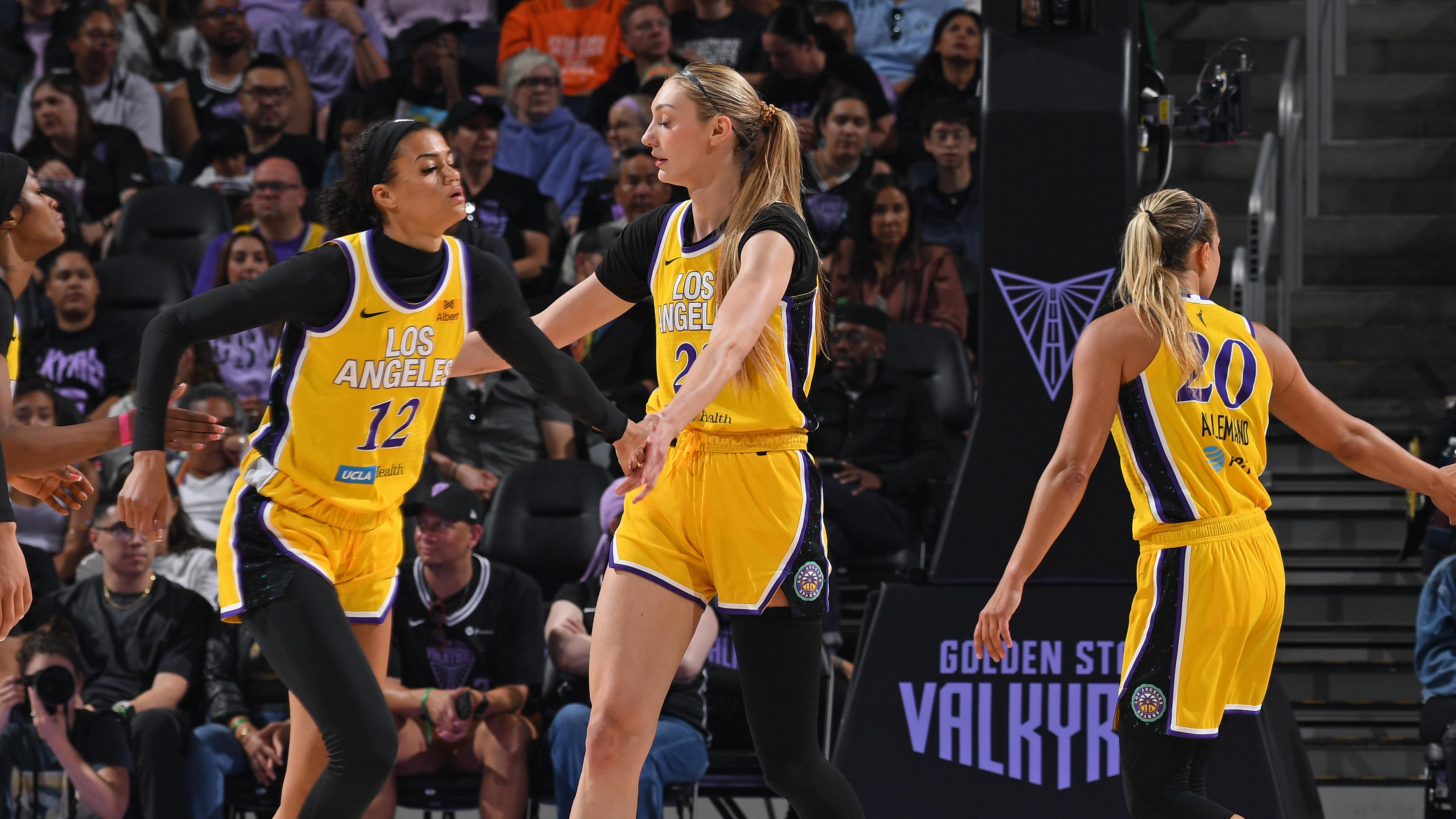 Cameron Brink Scores 5 Points Off the Bench as Sparks Lose to Valkyries