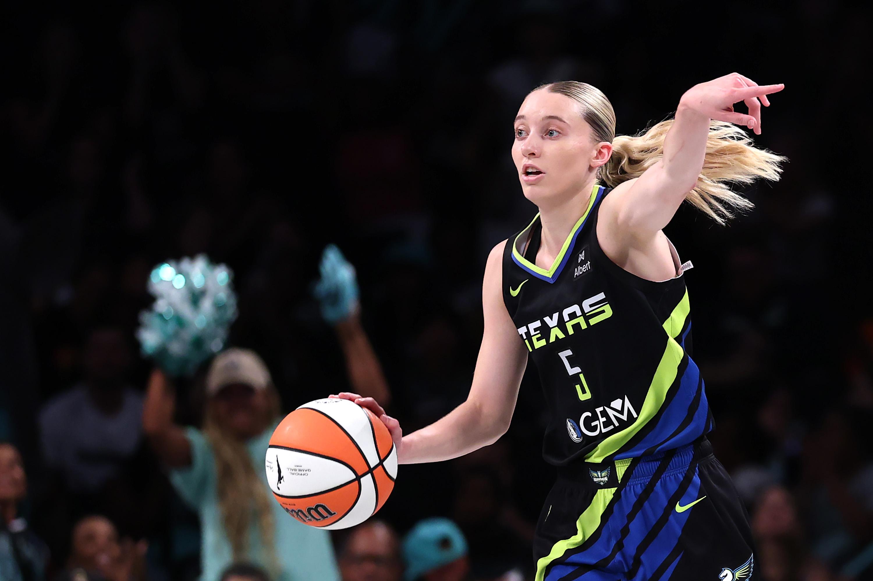 Paige Bueckers Scores 21 as Wings Lose to Sabrina Ionescu, Liberty, Drop to 8-22