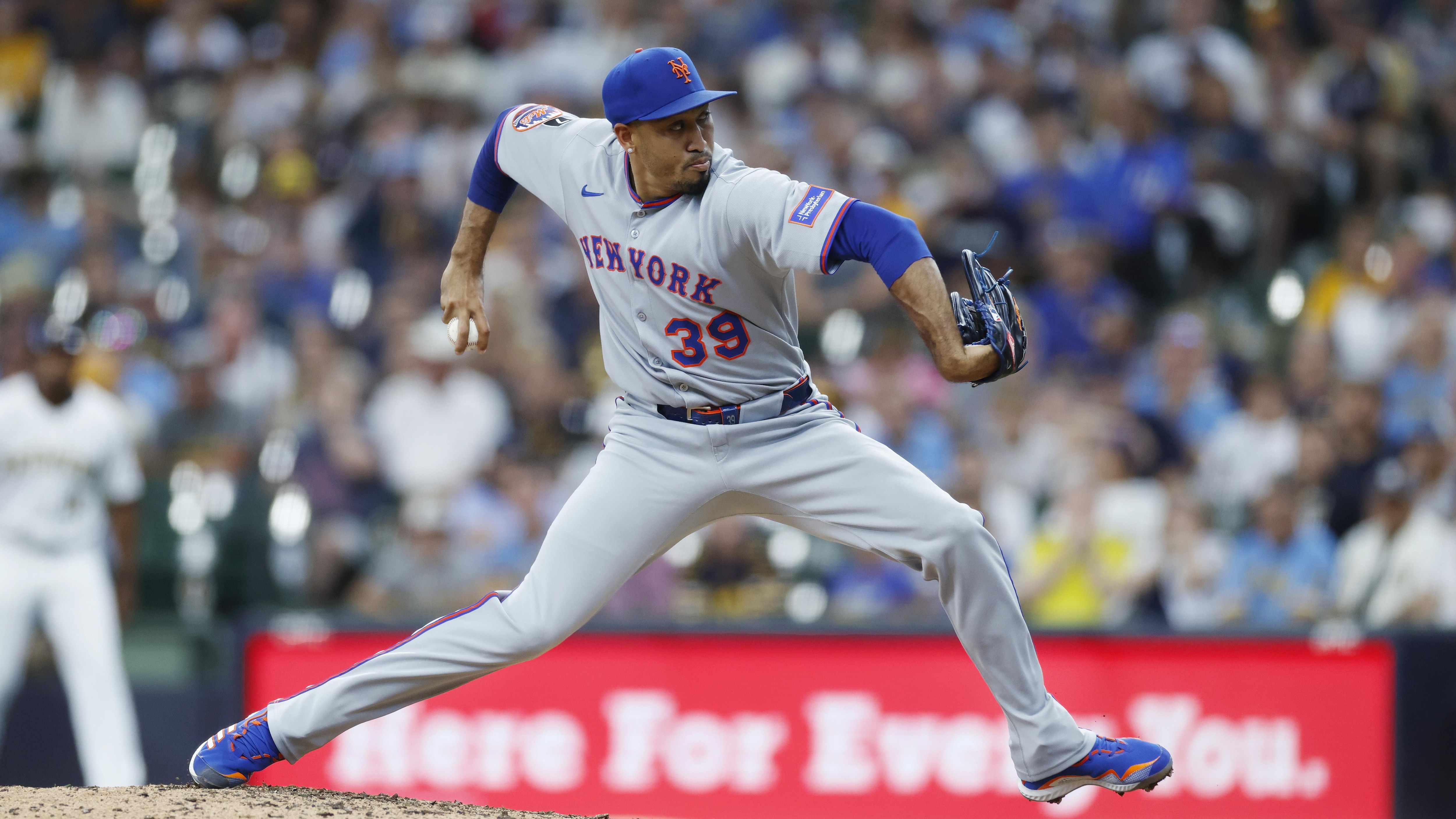 MLB: AUG 10 Mets at Brewers