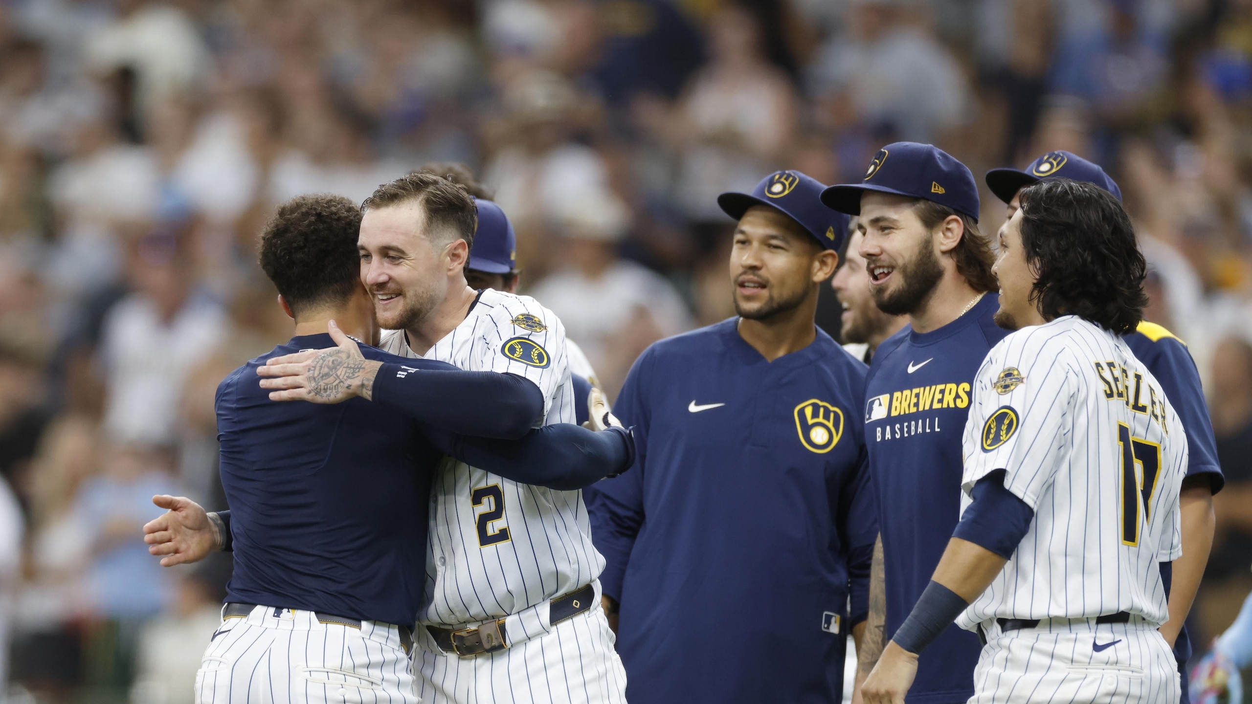MLB: AUG 10 Mets at Brewers