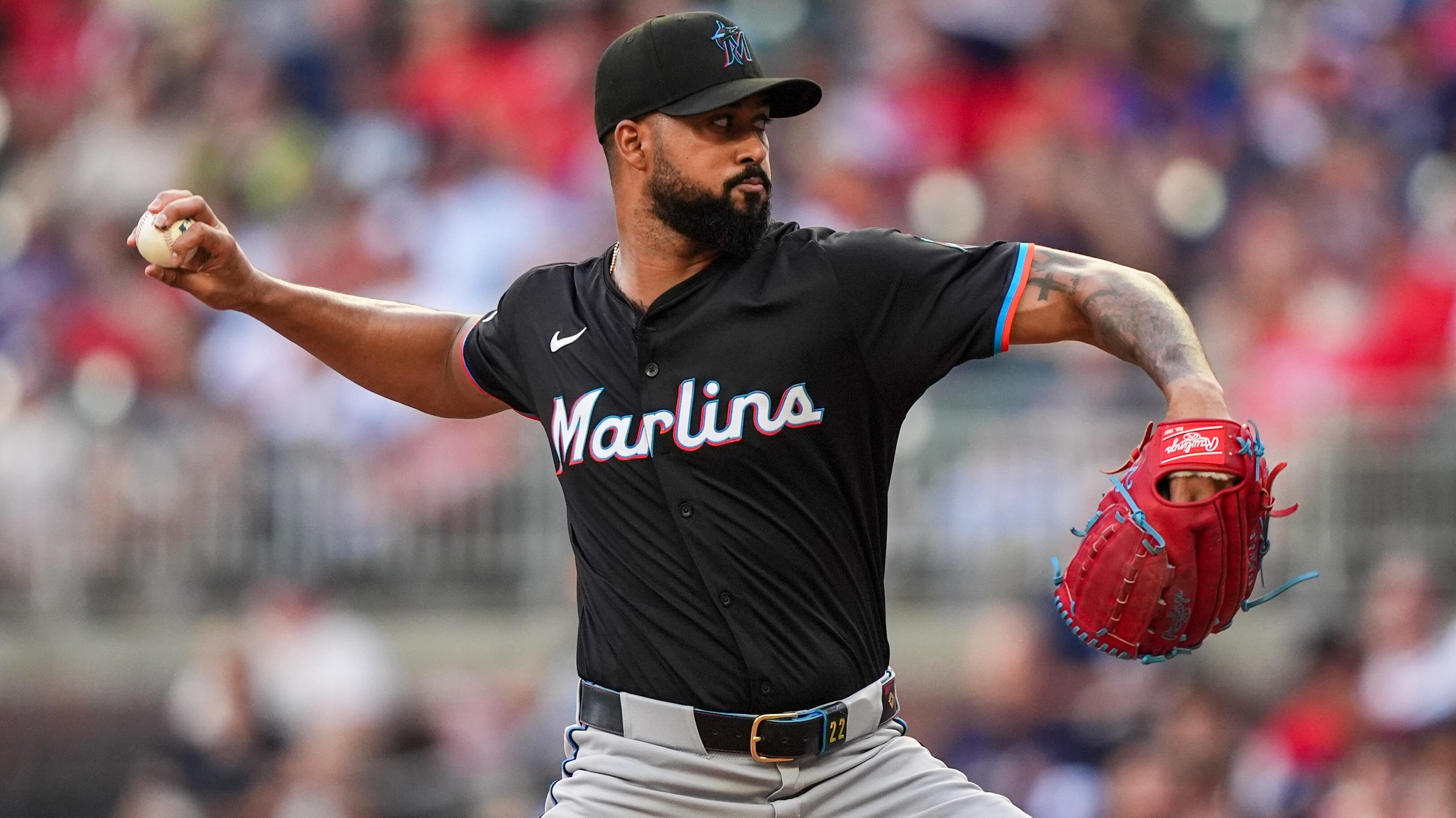 Miami Marlins v Atlanta Braves - Game Two Miami Marlins v Atlanta Braves - Game Two