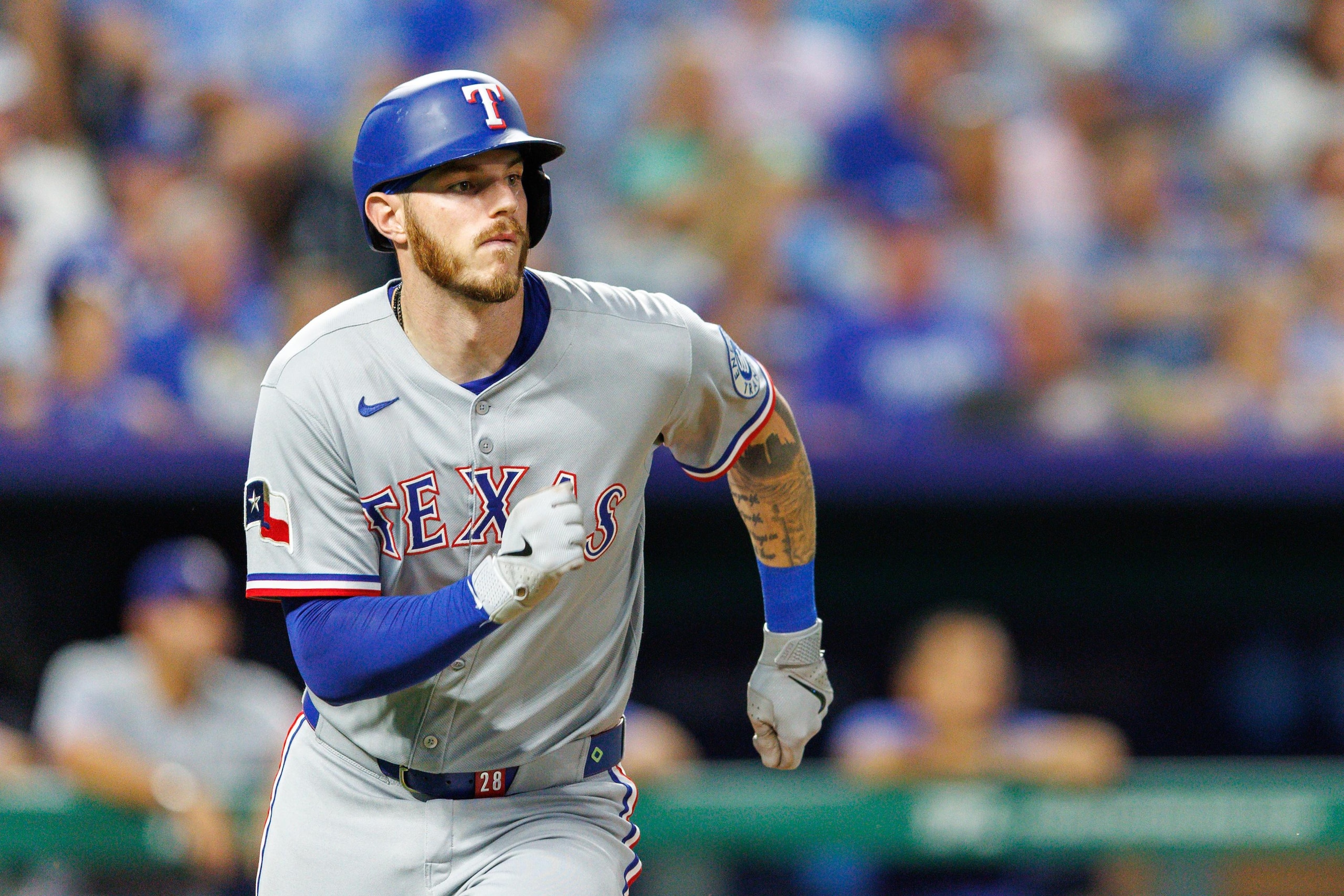 MLB: AUG 20 Rangers at Royals