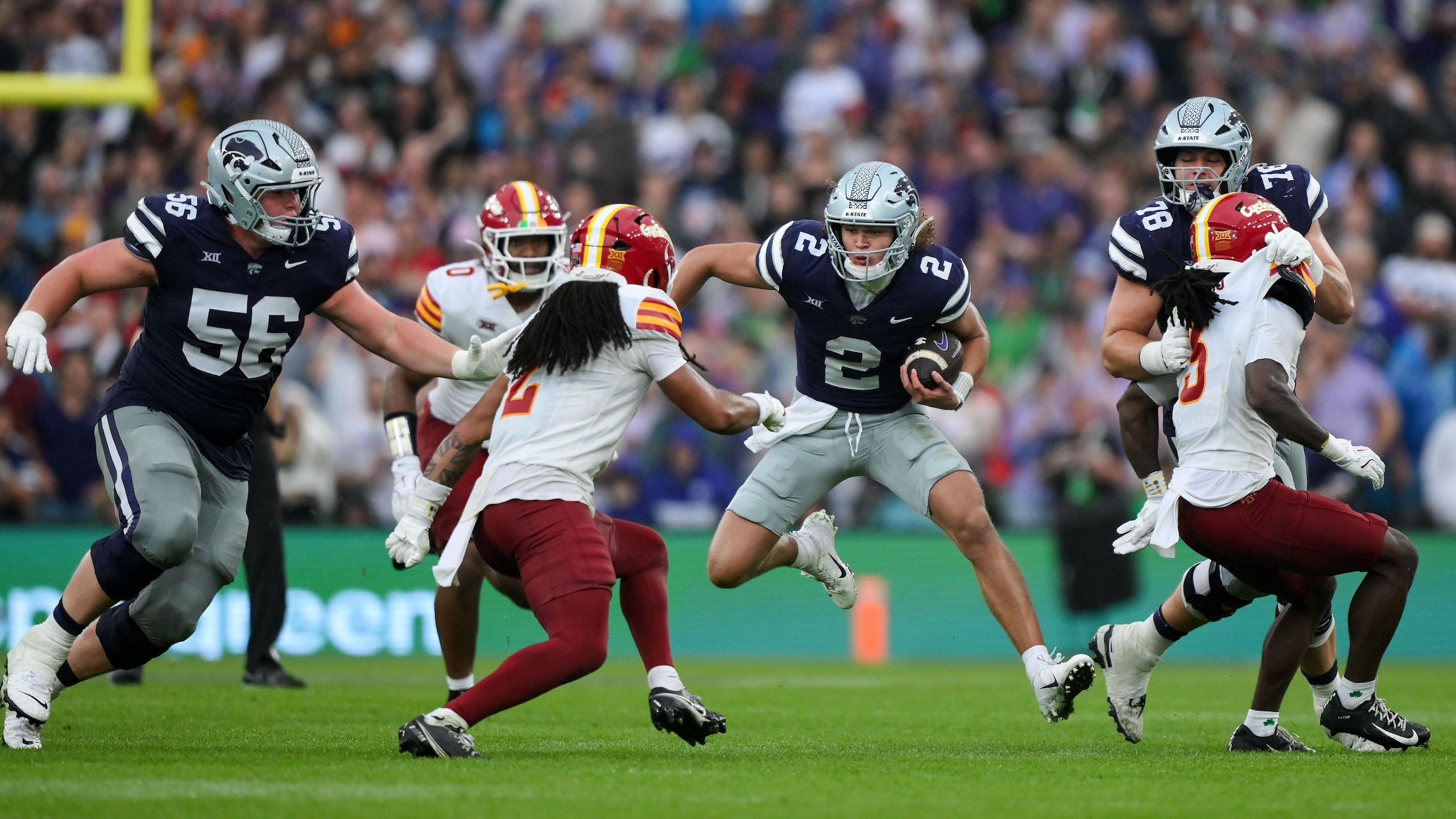 Kansas State University v Iowa State University - Aer Lingus College Football Classic