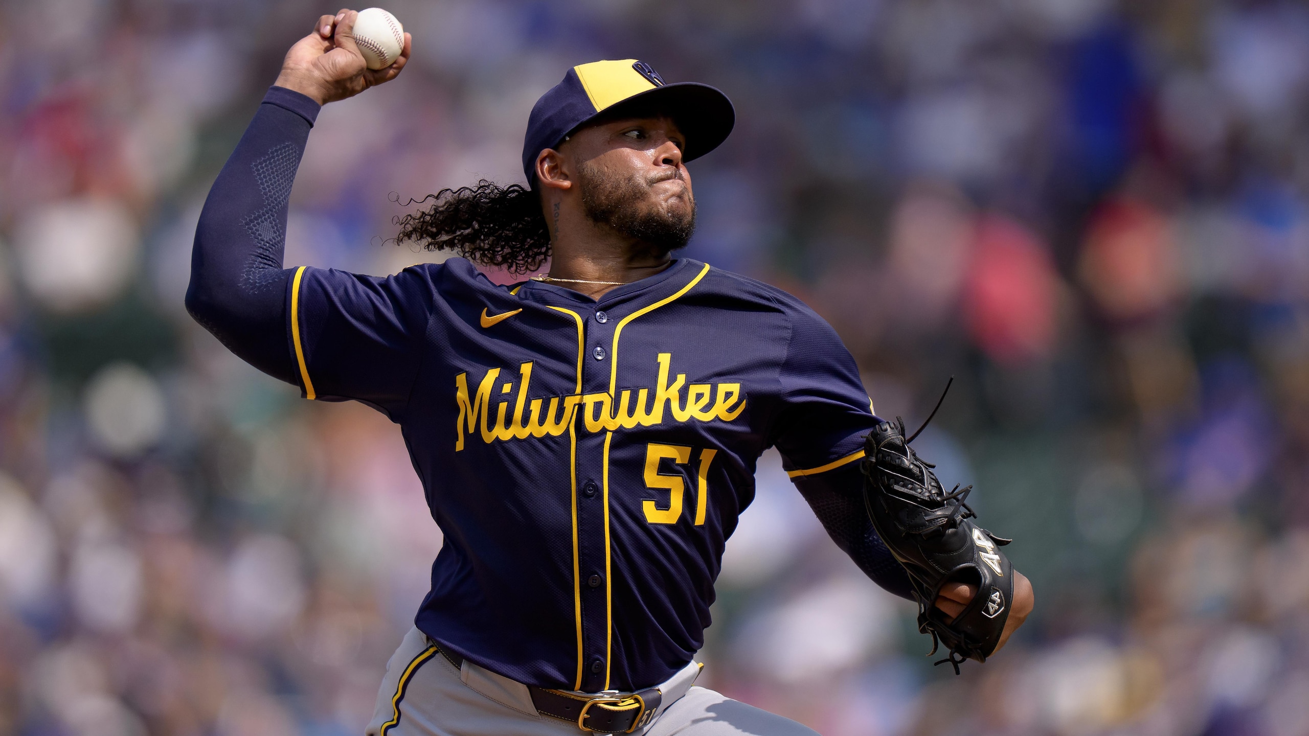 Milwaukee Brewers v Chicago Cubs - Game One Milwaukee Brewers v Chicago Cubs - Game One